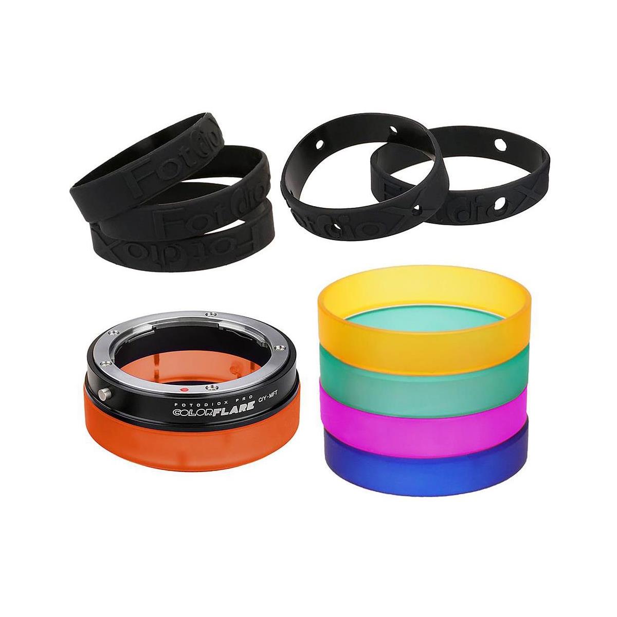 Image of Fotodiox ArtFX ColorFlare Adapter for CY SLR Lens to MFT Mount Camera