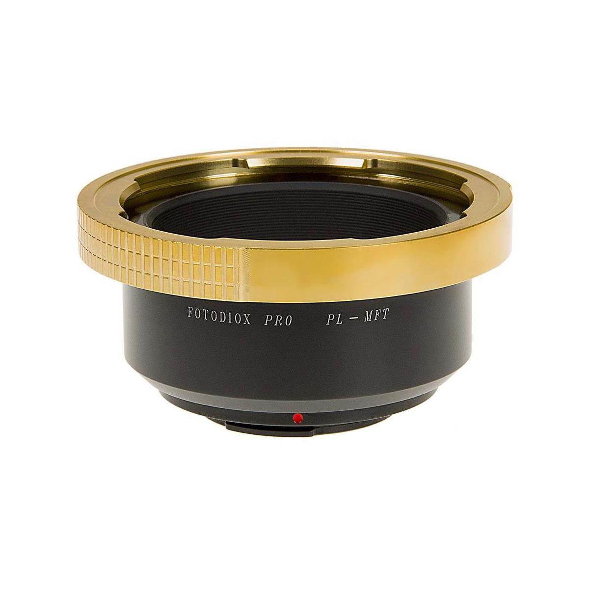 Image of Fotodiox Lens Mount Adapter Arri PL Lens to MFT Camera