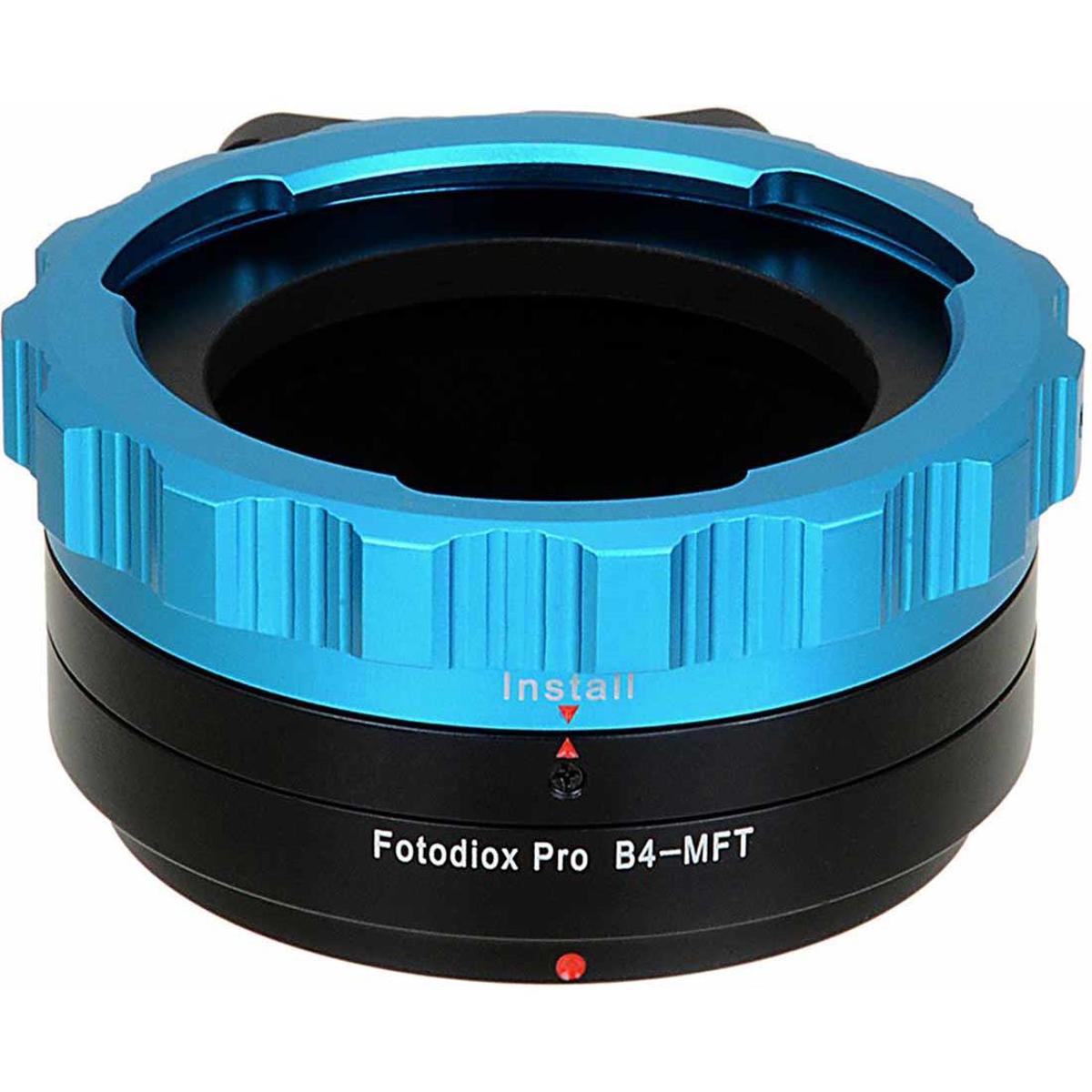 

Fotodiox Mount Adapter for B4 (2/3") Lens to Micro Four Thirds Mount Camera
