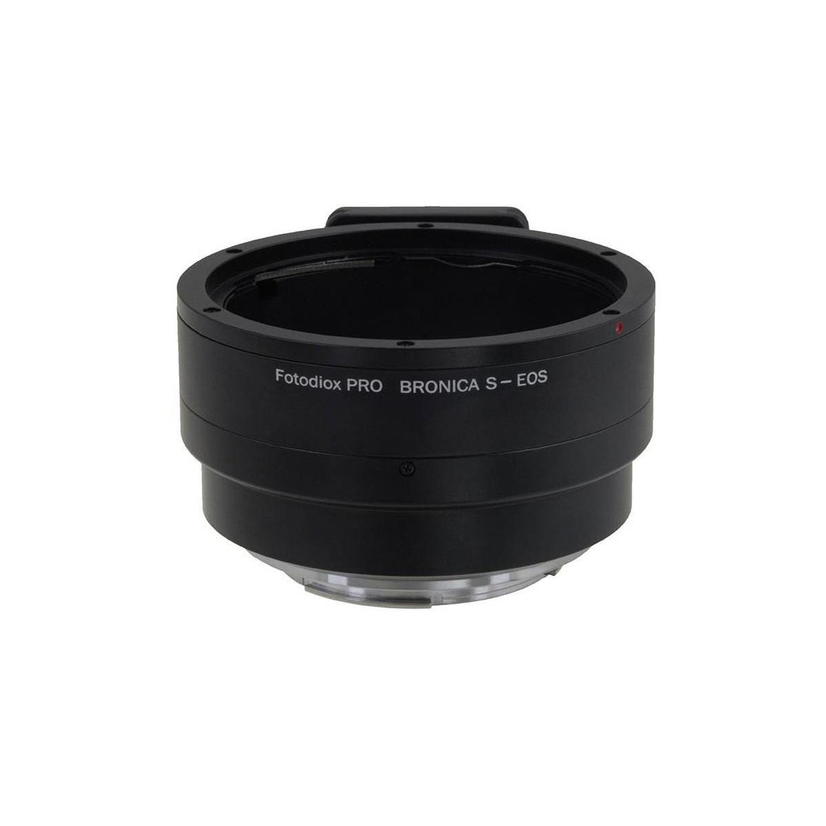 Image of Fotodiox Pro Lens Mount Adapter for Bronica S SLR Lens to Canon EF/EF-S SLR Cam