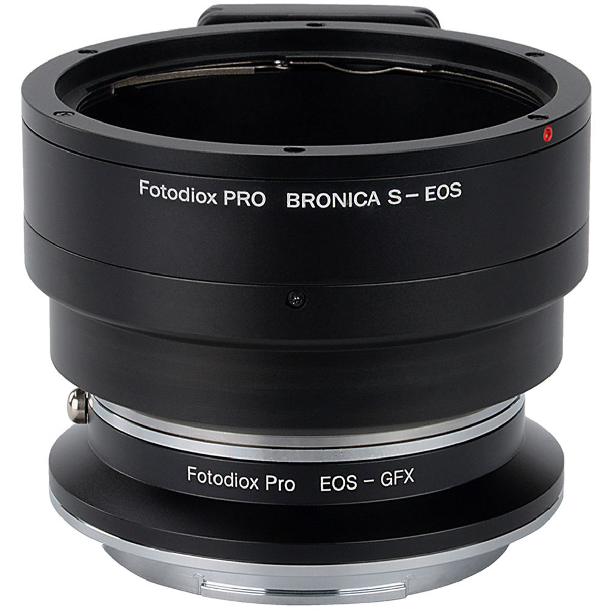 

Fotodiox Pro Lens Mount Double Adapter for Bronica S Mount/Canon EOS Lens