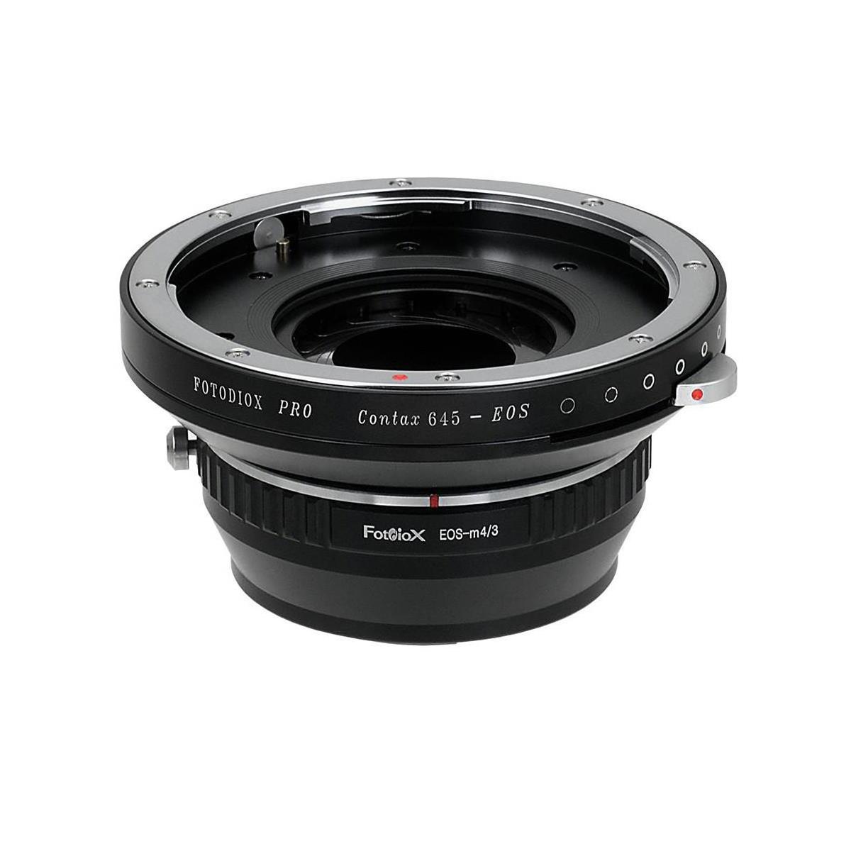 Image of Fotodiox Pro Lens Mount Adapter for Contax C645 Mount Lenses to MFT Mount Camera