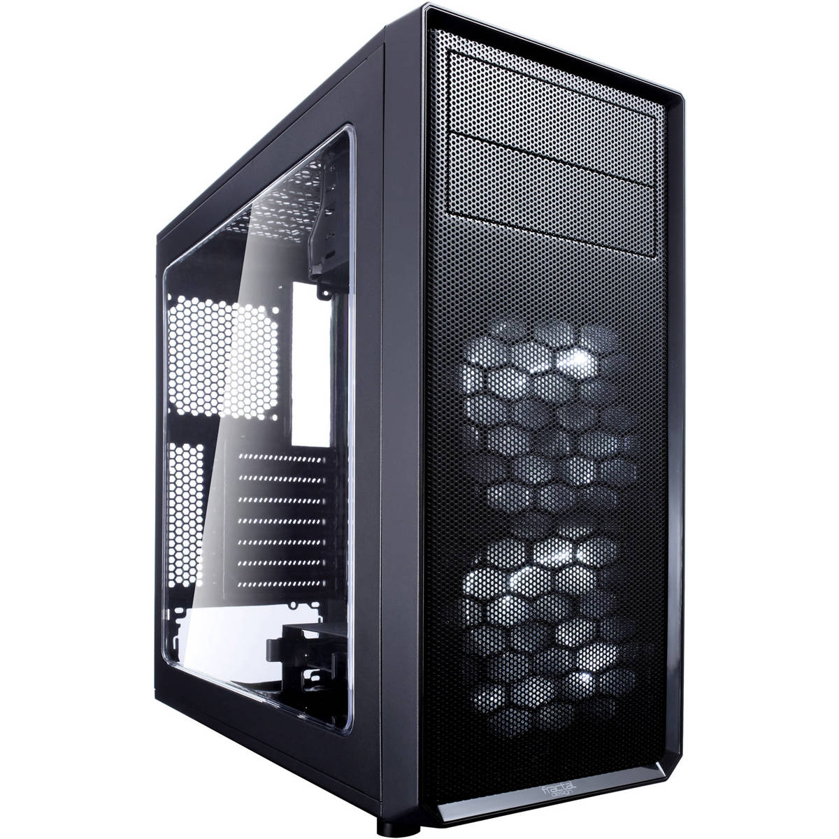 

Fractal Design Focus G ATX Mid-Tower Case with Side Window, Black