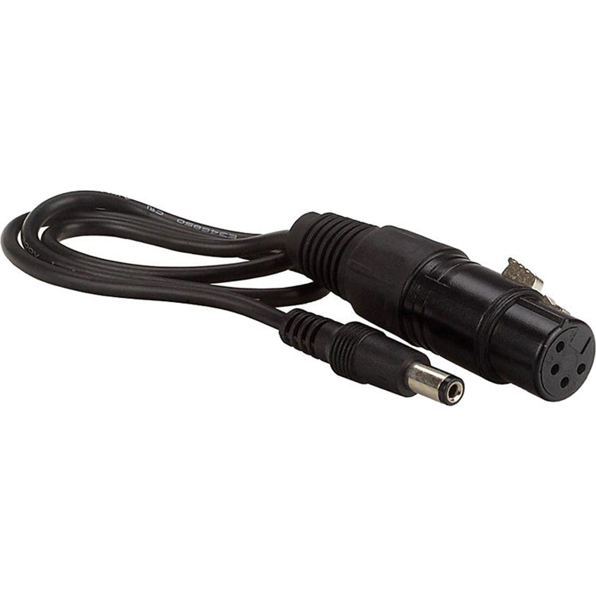 

Fotodiox Power Adapter Cable, 4-Pin XLR Female to 2.1mm Barrel DC, 17"