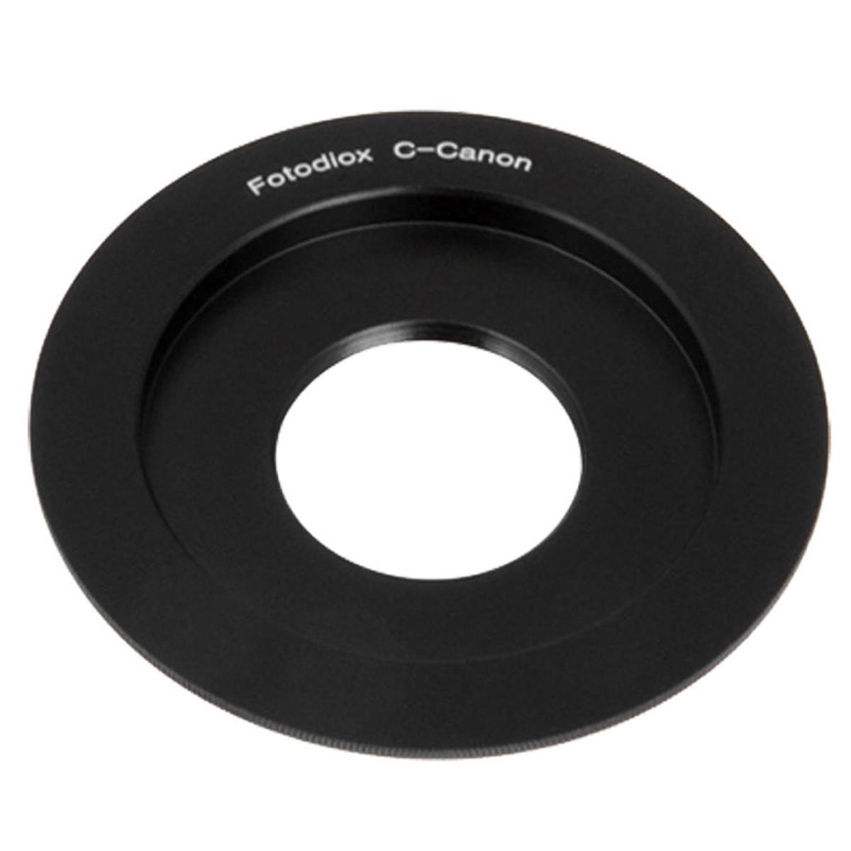 

Fotodiox Lens Mount Adapter for C-Mount CCTV/Cine Lens - Canon EF/EF-S D/SLR Cam