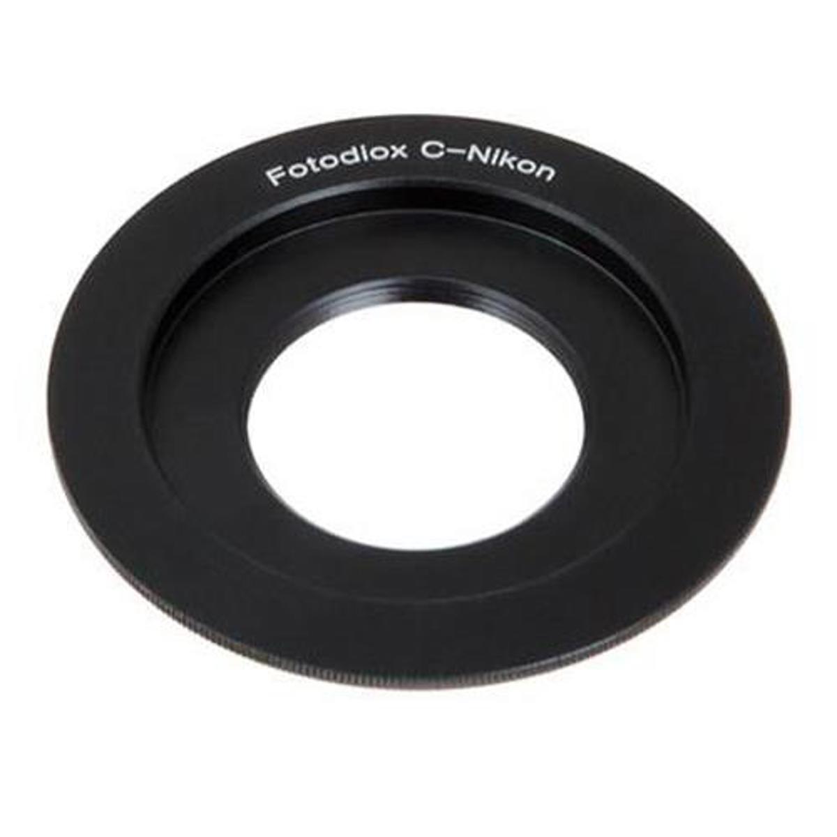 

Fotodiox Lens Mount Adapter for C-Mount CCTV/Cine Lens to Nikon F SLR Camera