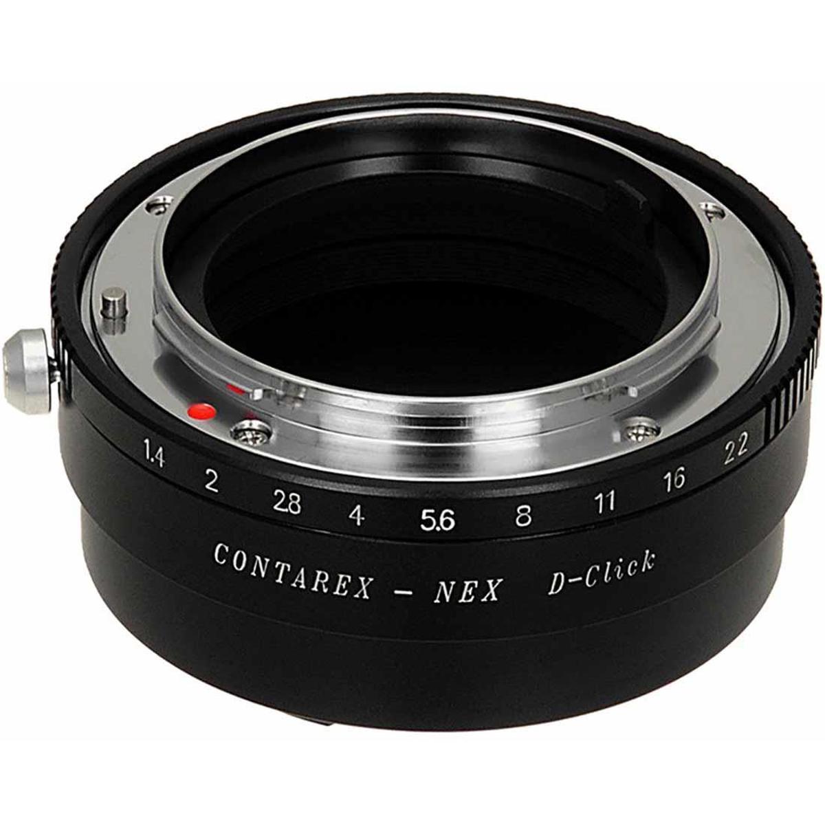 

Fotodiox Pro Lens Mount Adapter for Contarex Lens to Sony NEX E-Mount Camera