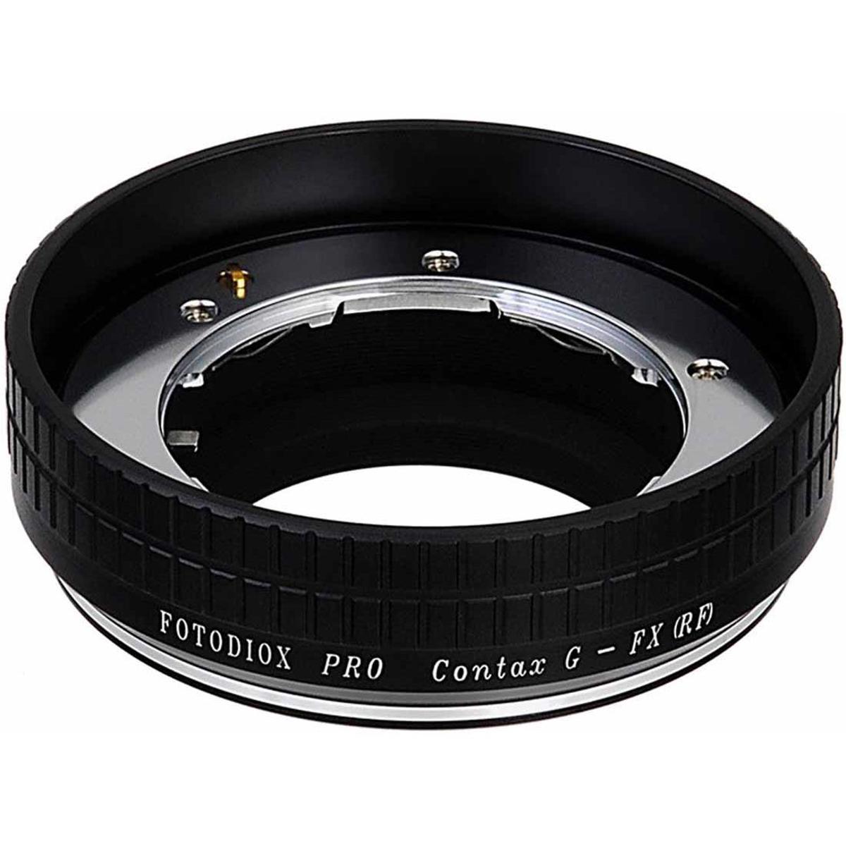 

Fotodiox Mount Adapter for Contax G Lens to Fujifilm X-Mount Camera