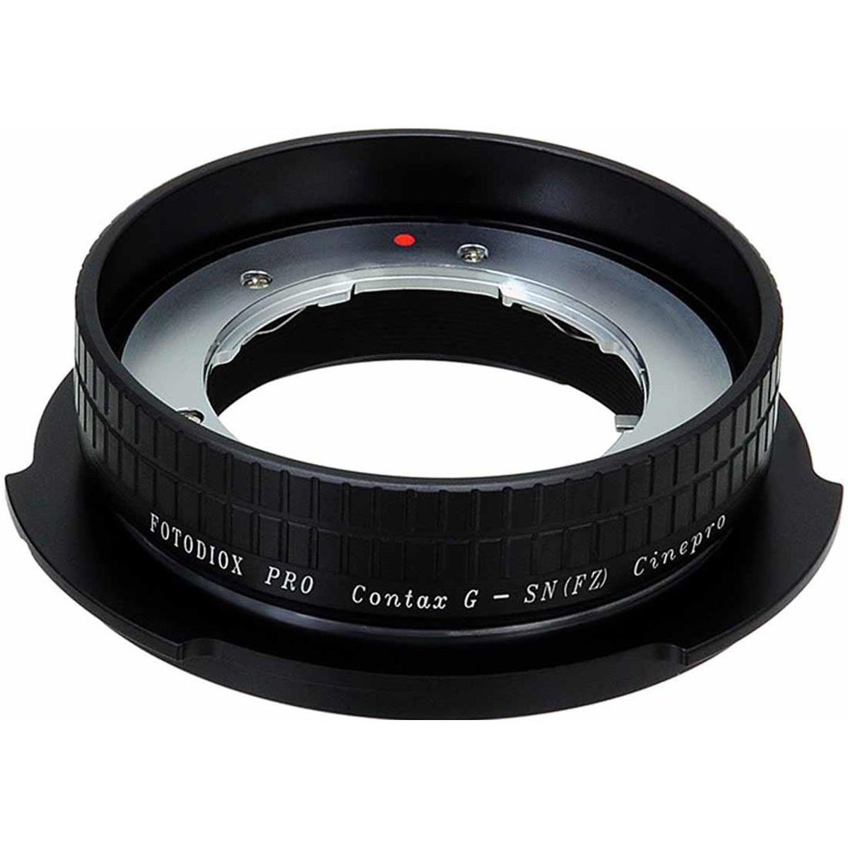 

Fotodiox Mount Adapter for Contax G Lens to Sony FZ Mount Camera