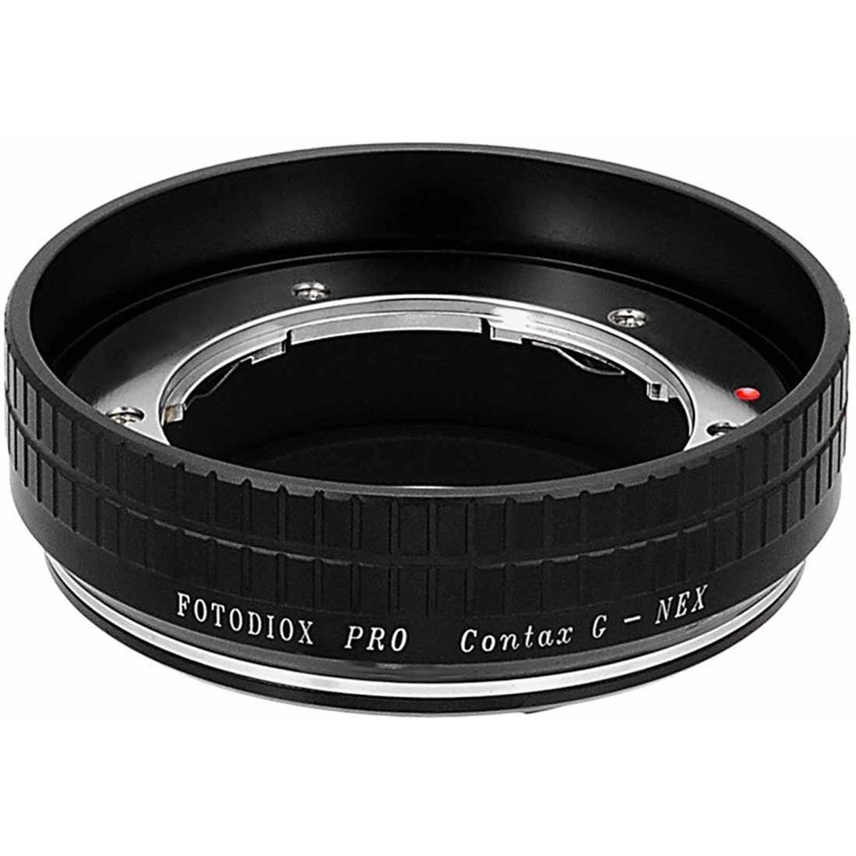

Fotodiox Adapter for Contax G Lens to Sony NEX Mount Camera