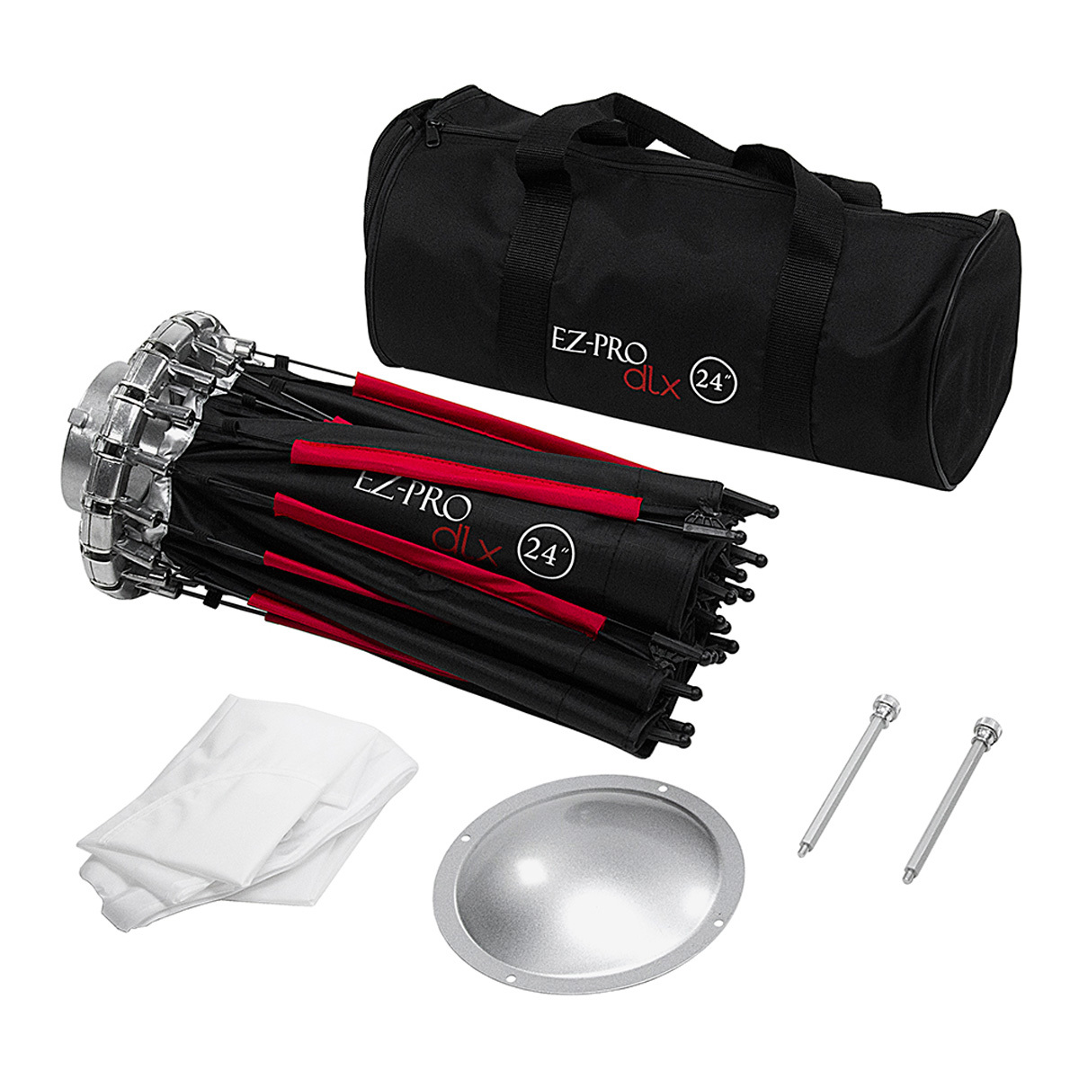 

Fotodiox EZ-Pro DLX 24" Collapsible Beauty Dish & Softbox w/Bowens Insert & Grid