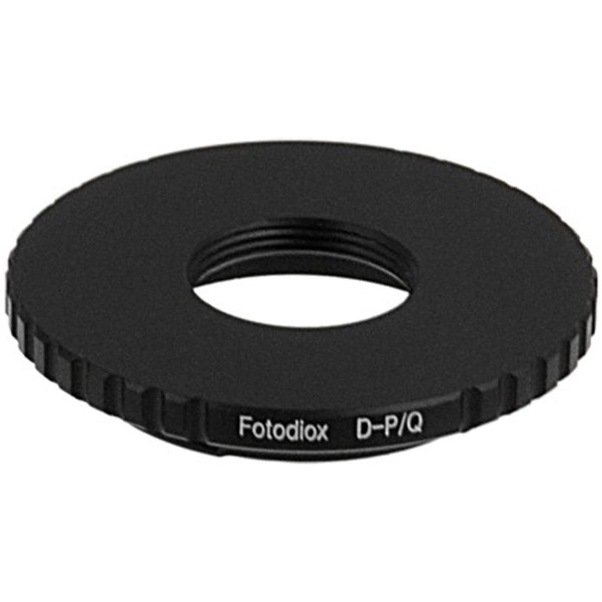 

Fotodiox Mount Adapter for D-Mount 8mm Movie CCTV Lens to Pentax Q-Series Camera