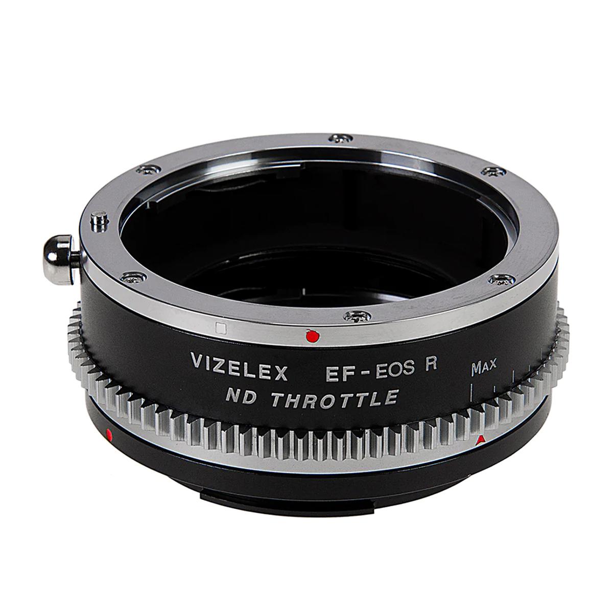 

Fotodiox Vizelex Cine ND Throttle Lens Mount Adapter, Canon EOS Lens to RF Mount