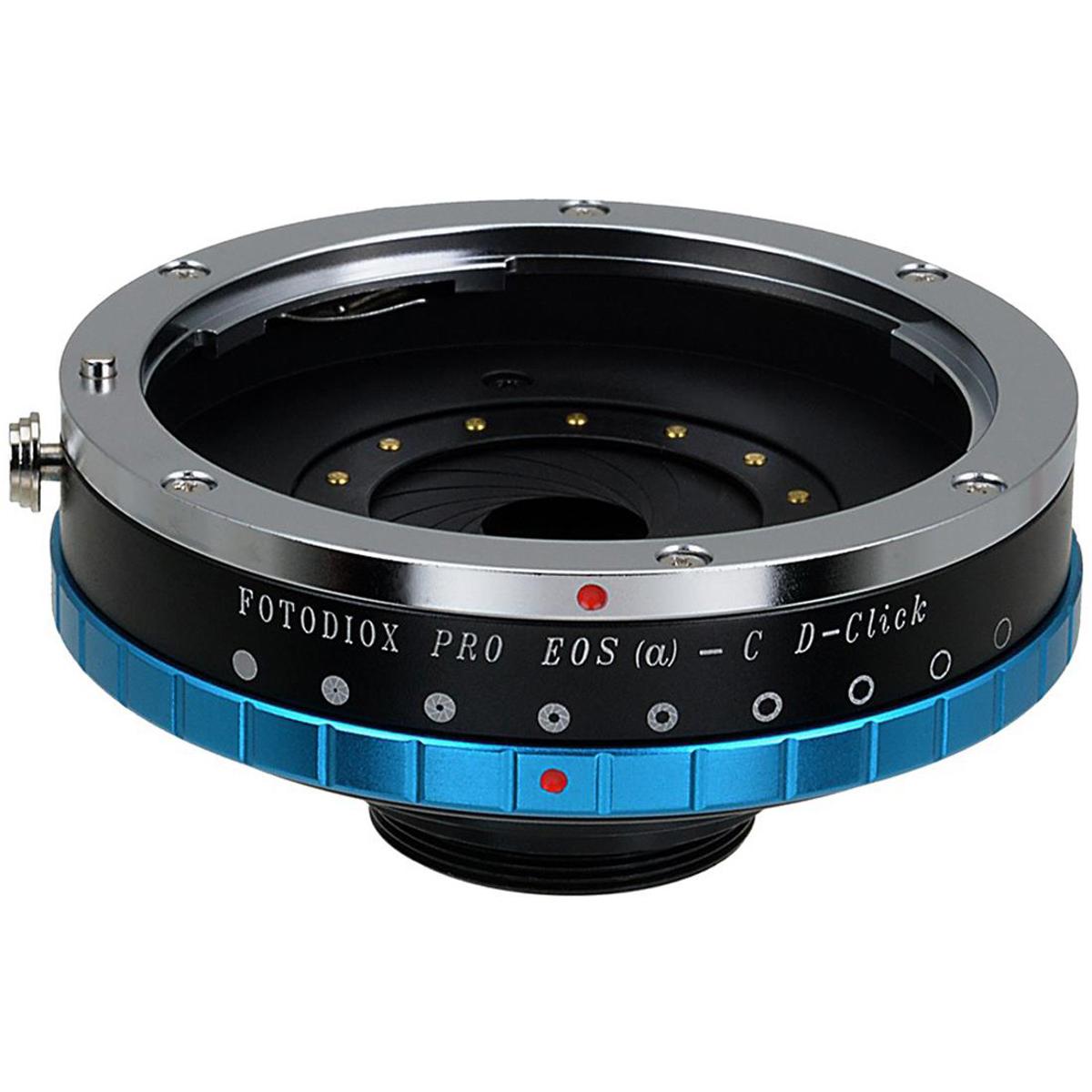 

Fotodiox Mount Adapter for Canon EOS Lens to C-Mount Movie Camera & CCTV Camera