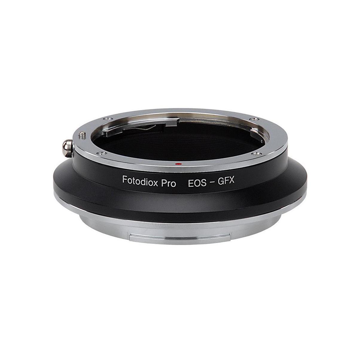 Image of Fotodiox Pro Lens Mount Adapter - Canon EOS EF/EFS Lens to Fujifilm GFX Camera