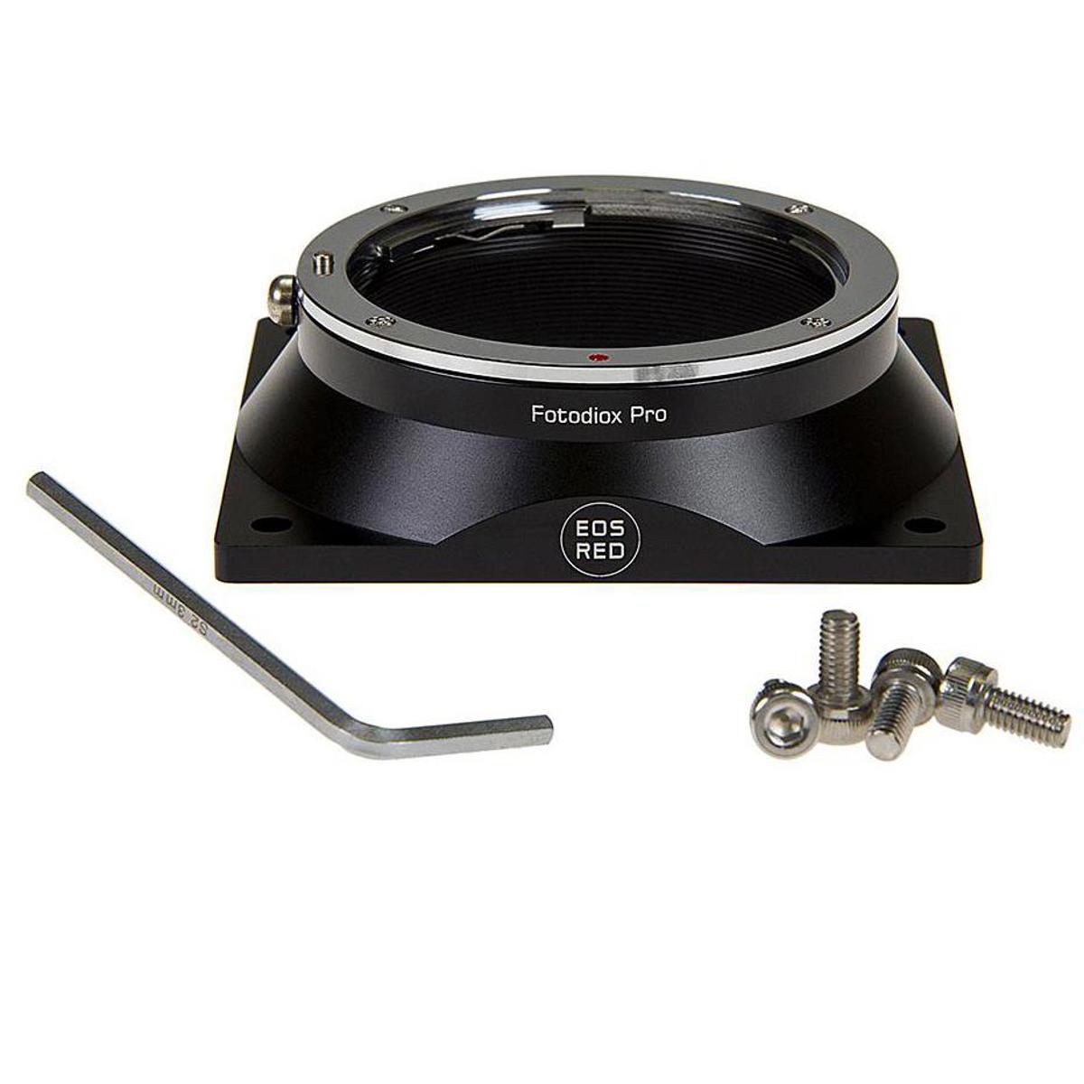 

Fotodiox Pro Lens Mount Adapter, Canon EF/EF-S D/SLR Lens to Red Digital Camera
