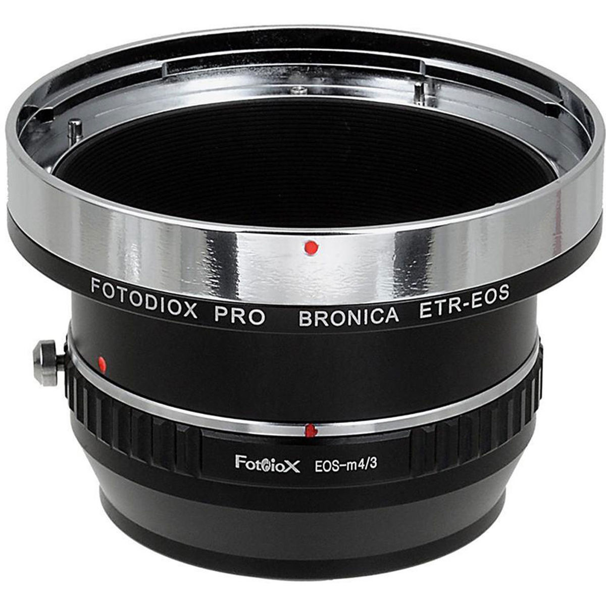 

Fotodiox Pro Lens Mount Adapter for Bronica ETR Mount SLR Lenses to MFT Camera