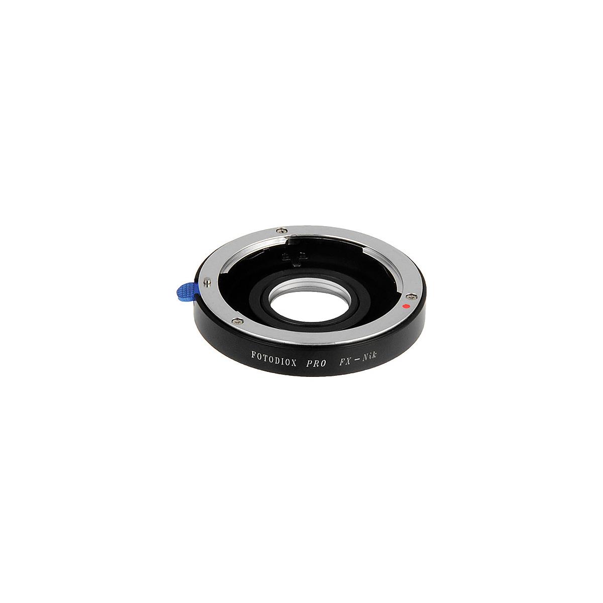 Image of Fotodiox Lens Mount Adapter for Fujica X Lens to Nikon F Mount Camera