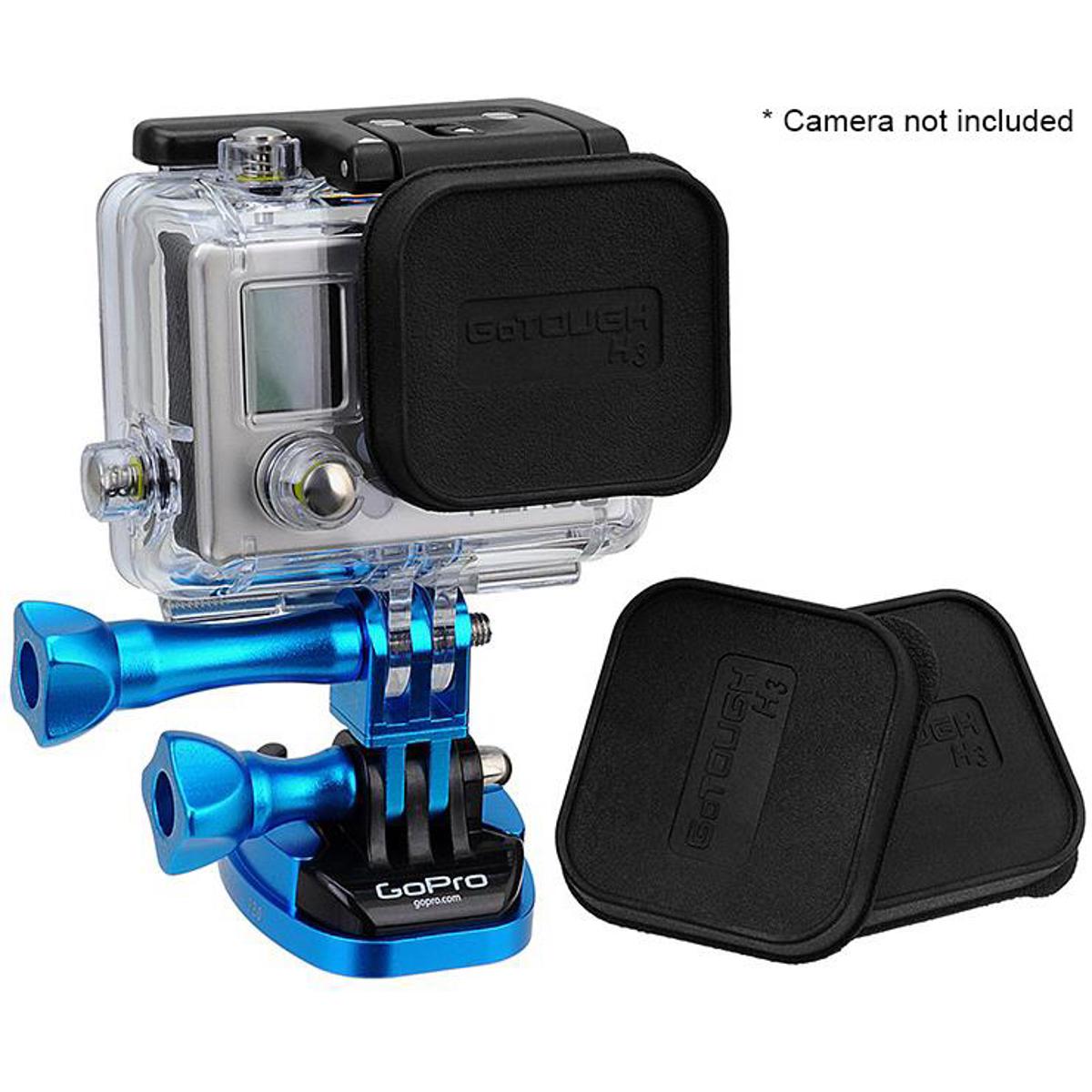 Fotodiox Lens Caps for HERO 3/3+/4 Standard Housing Camera, Set of 3 # ...