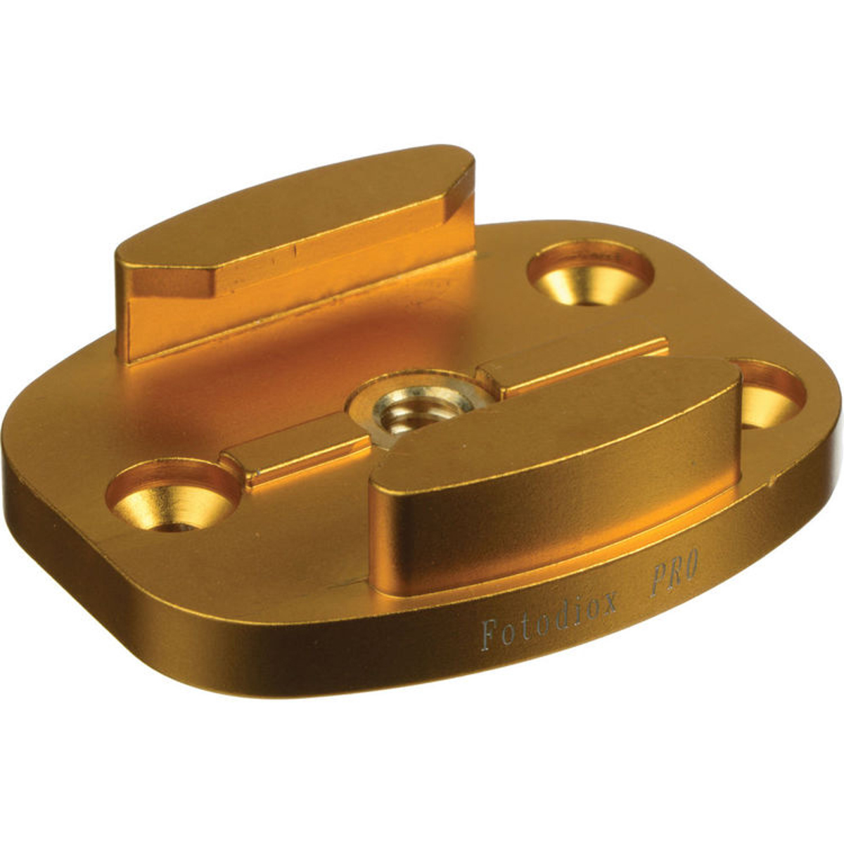 

Fotodiox GoTough QR Aluminum Tripod Base Mount with Screw Holes, Gold