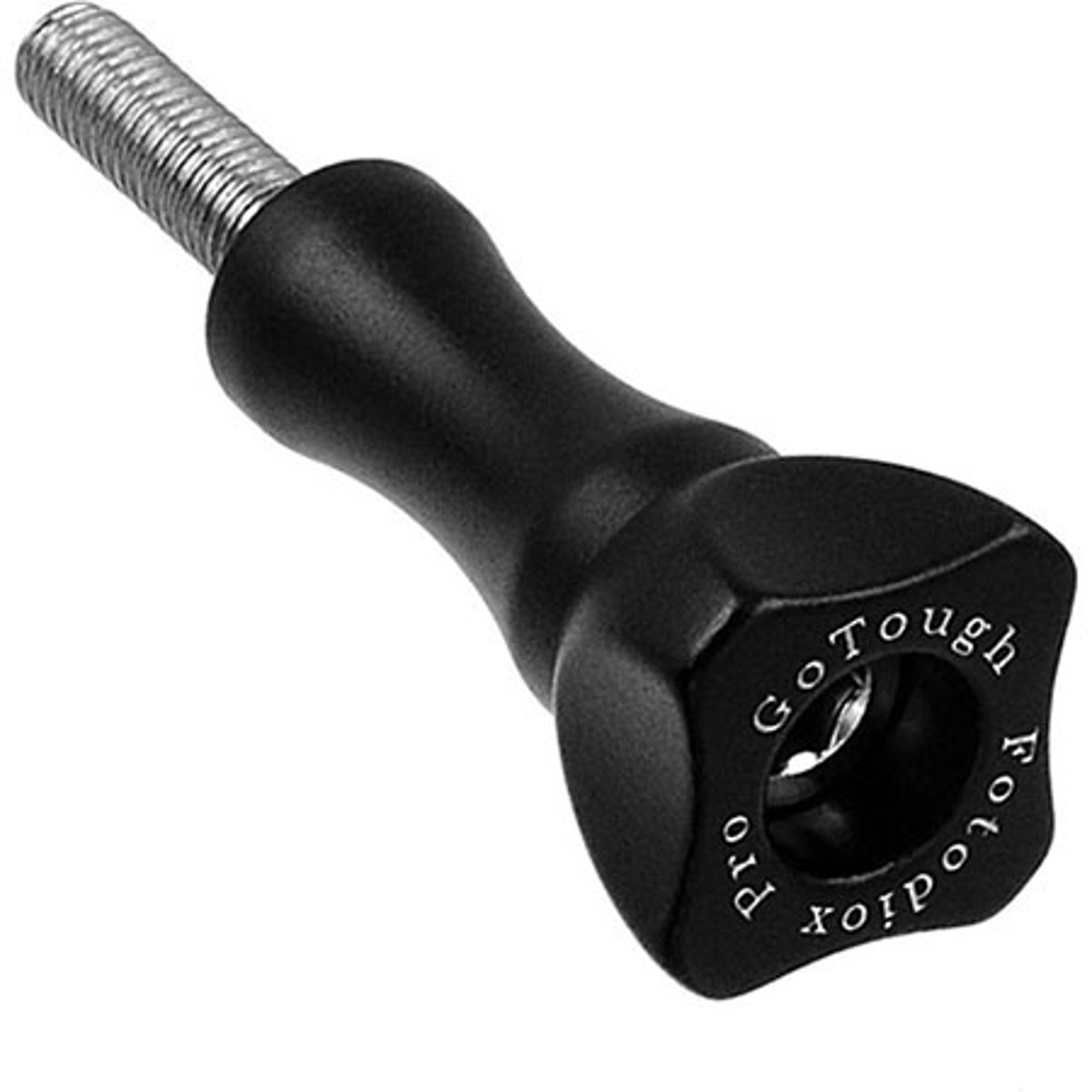 

Fotodiox GoTough Medium Thumbscrew with 1.38"/35mm Knob for GoPro Cameras, Black