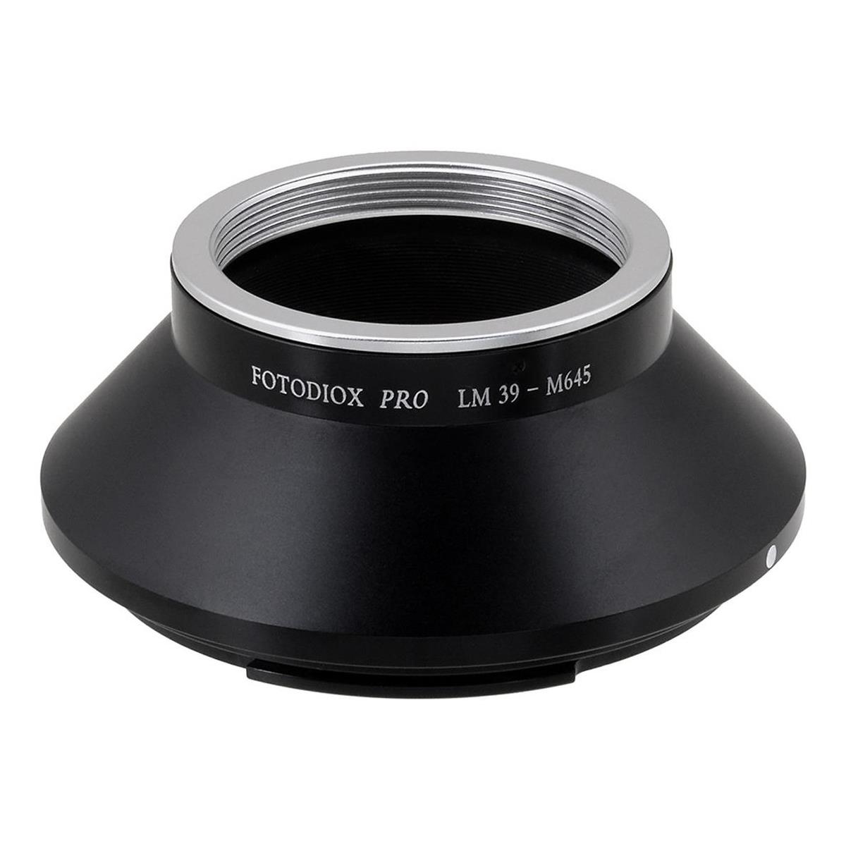 Image of Fotodiox Mount Adapter for Leica M39 Lens to Mamiya 645 Camera