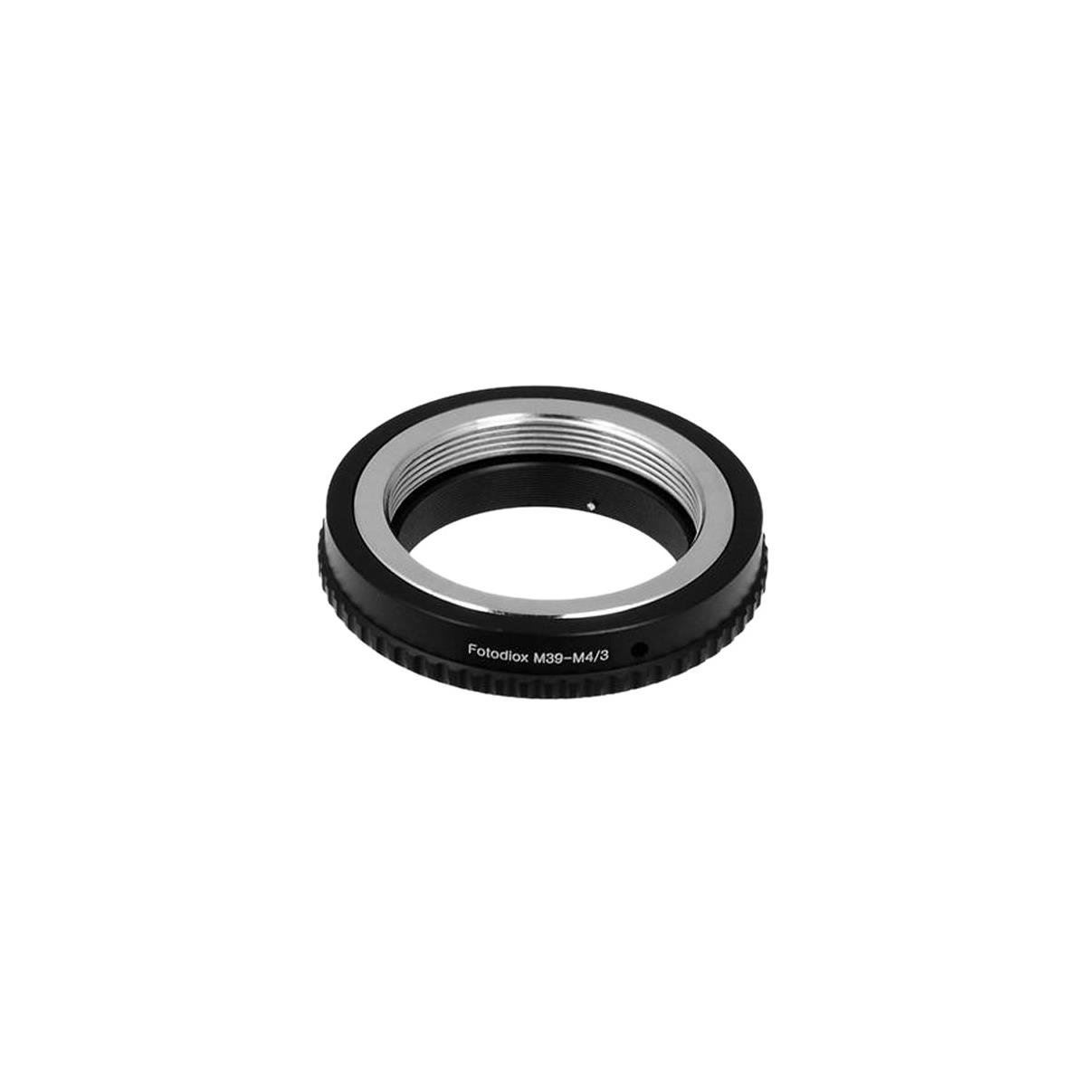 Image of Fotodiox Lens Mount Adapter for M39/L39 Screw Mount SLR Lens to MFT Camera