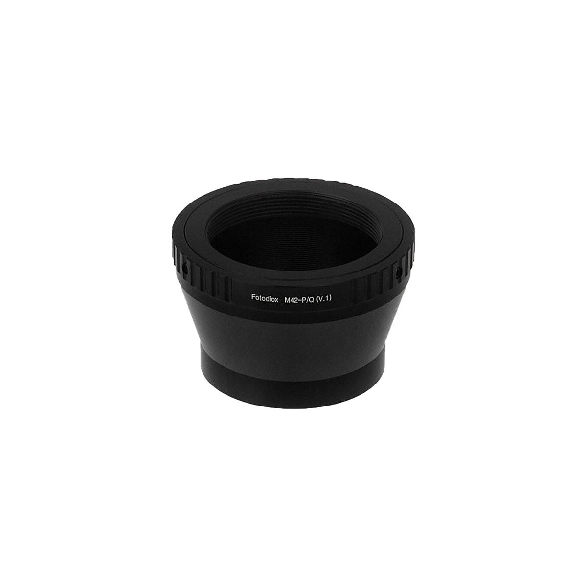 

Fotodiox Lens Mount Adapter, M42 Type 1 Screw SLR Lens to Pentax Q (PQ) Camera