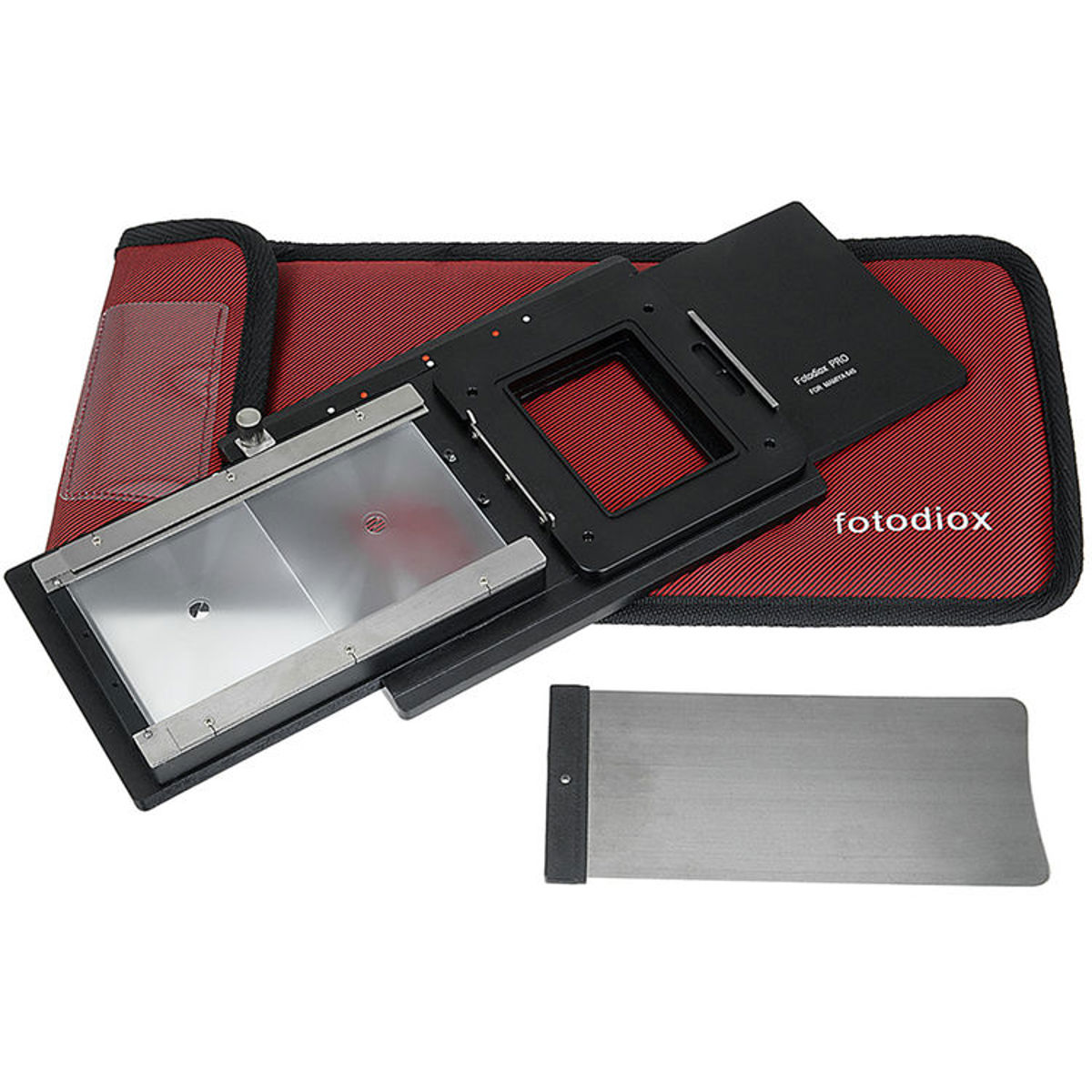 

Fotodiox Pro Mount Adapter, Mamiya 645 Film & Digital Backs to 4x5 View Cameras