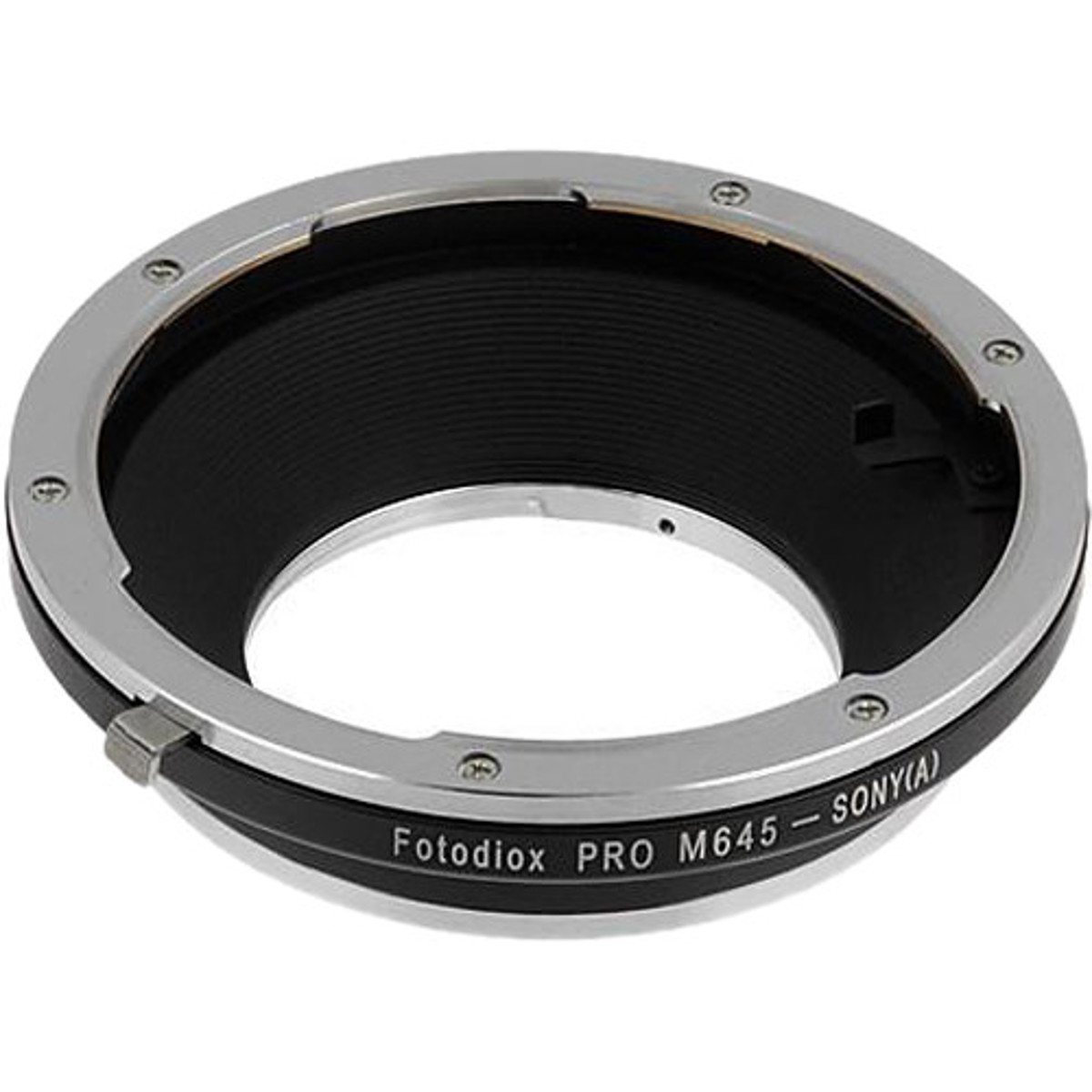 

Fotodiox Pro Lens Mount Adapter, Mamiya 645 Mount Lenses to Sony Alpha A Camera