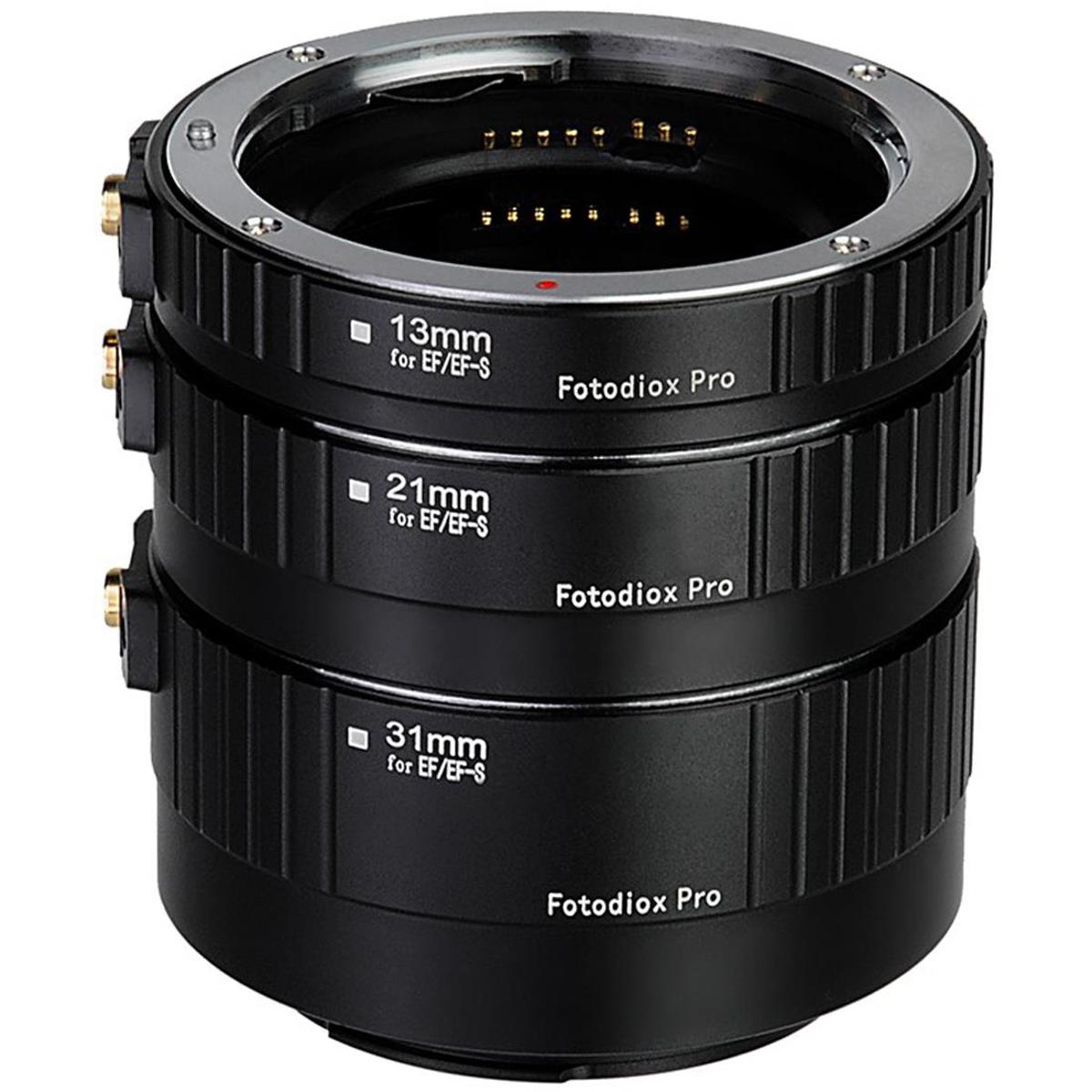 

Fotodiox Pro Automatic Macro Extension Tube Kit for Canon EOS EF/EF-s Camera