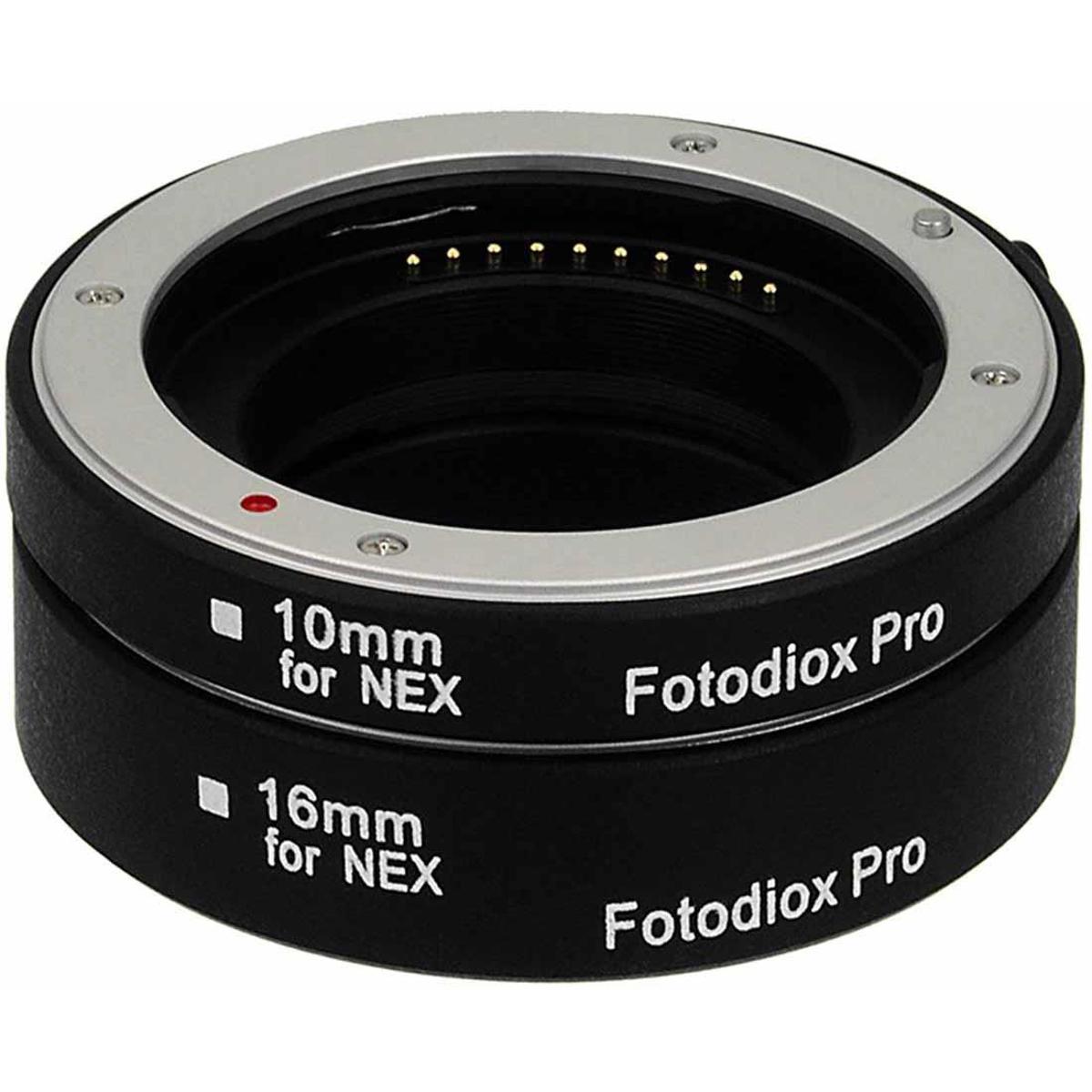 

Fotodiox Auto Macro Extension Tube Kit for Sony E-Mount (NEX) Mirrorless Camera