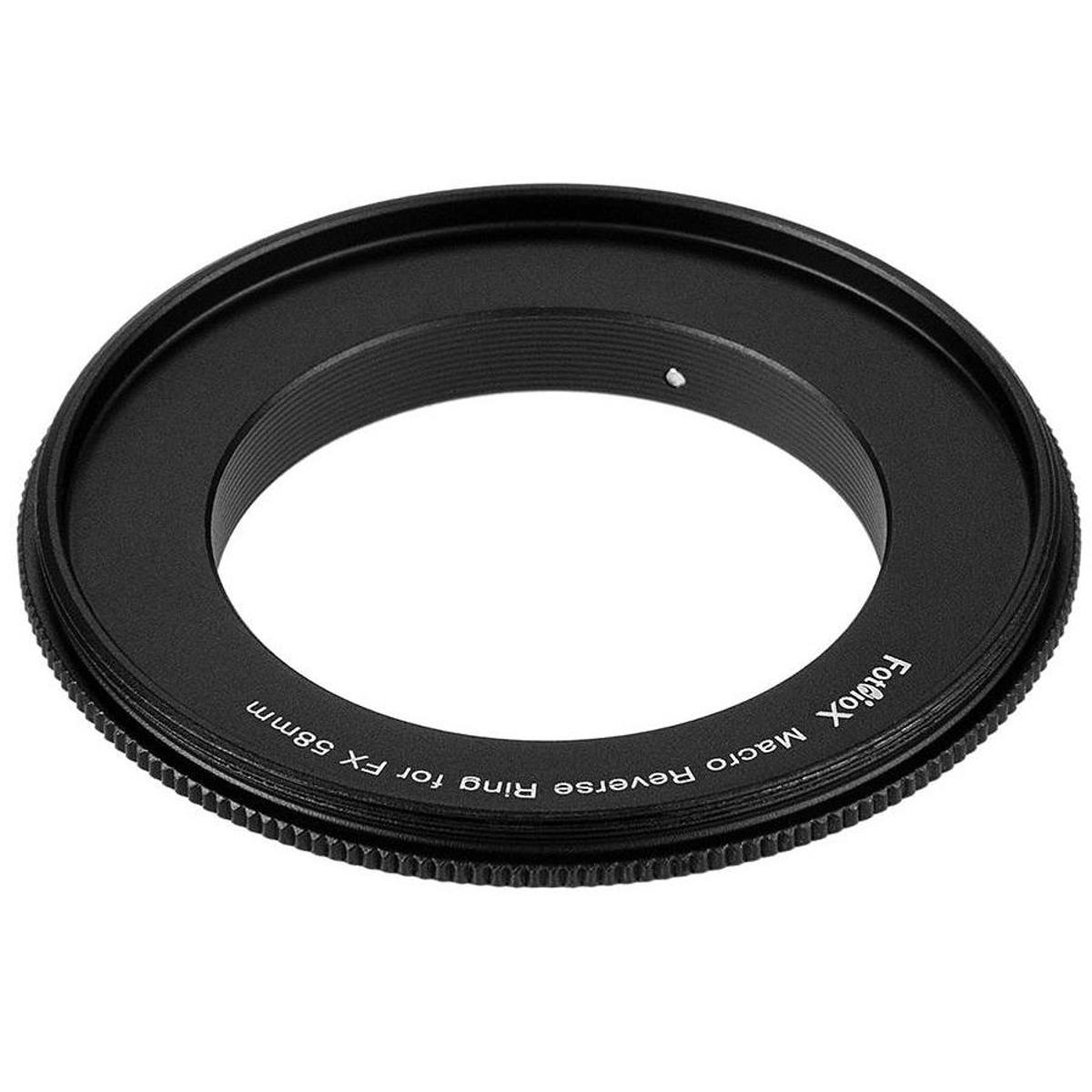 

Fotodiox 58mm Filter Thread Macro Reverse Mount Adapter Ring for Fuji X-Series