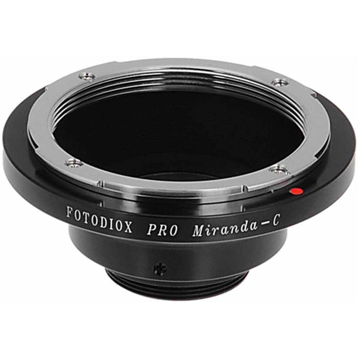 

Fotodiox Mount Adapter for Miranda Mount Lens to C-Mount Cine and CCTV