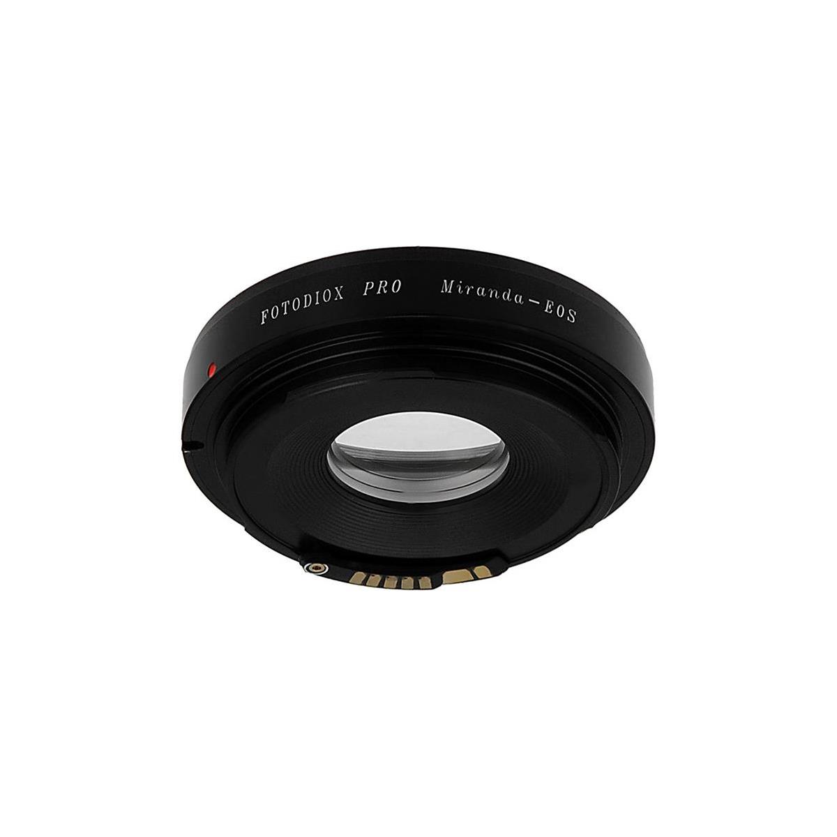 Image of Fotodiox Lens Mount Adapter for Miranda Lens to Canon EF Mount Camera