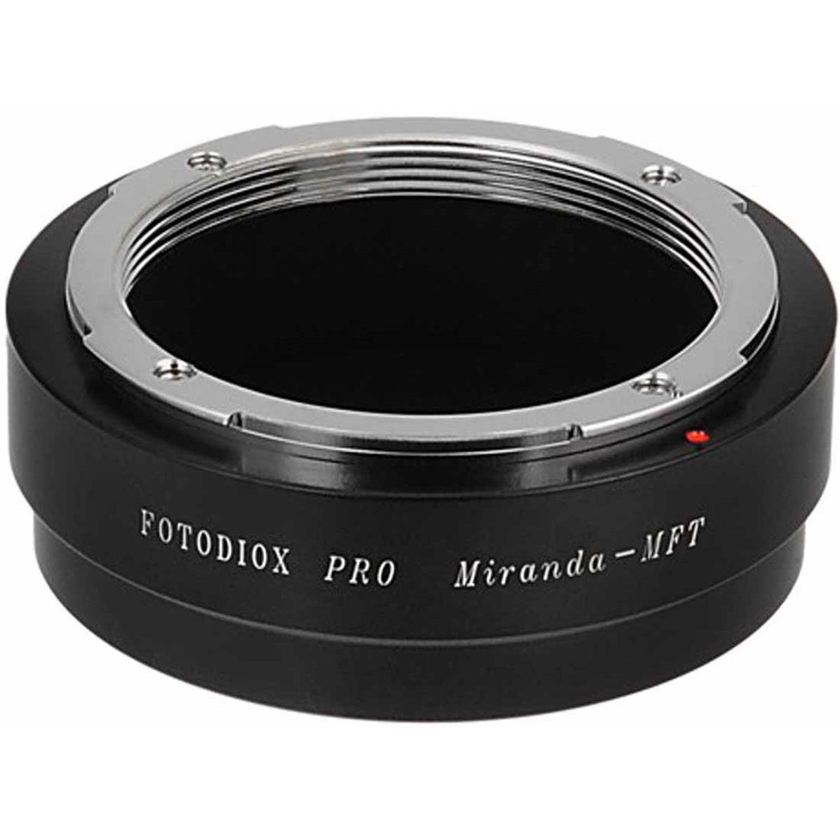 

Fotodiox Mount Adapter for Miranda Lens to Micro Four Thirds Mount Camera