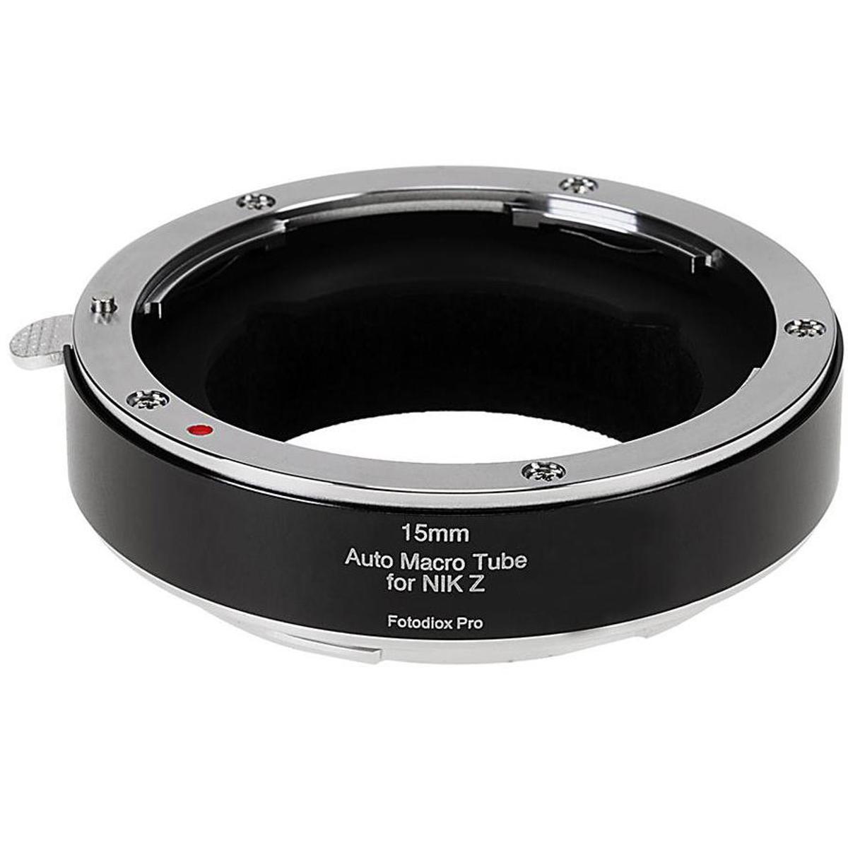 

Fotodiox Pro 15mm Automatic Macro Extension Tube for Nikon Z-Mount MILC Cameras