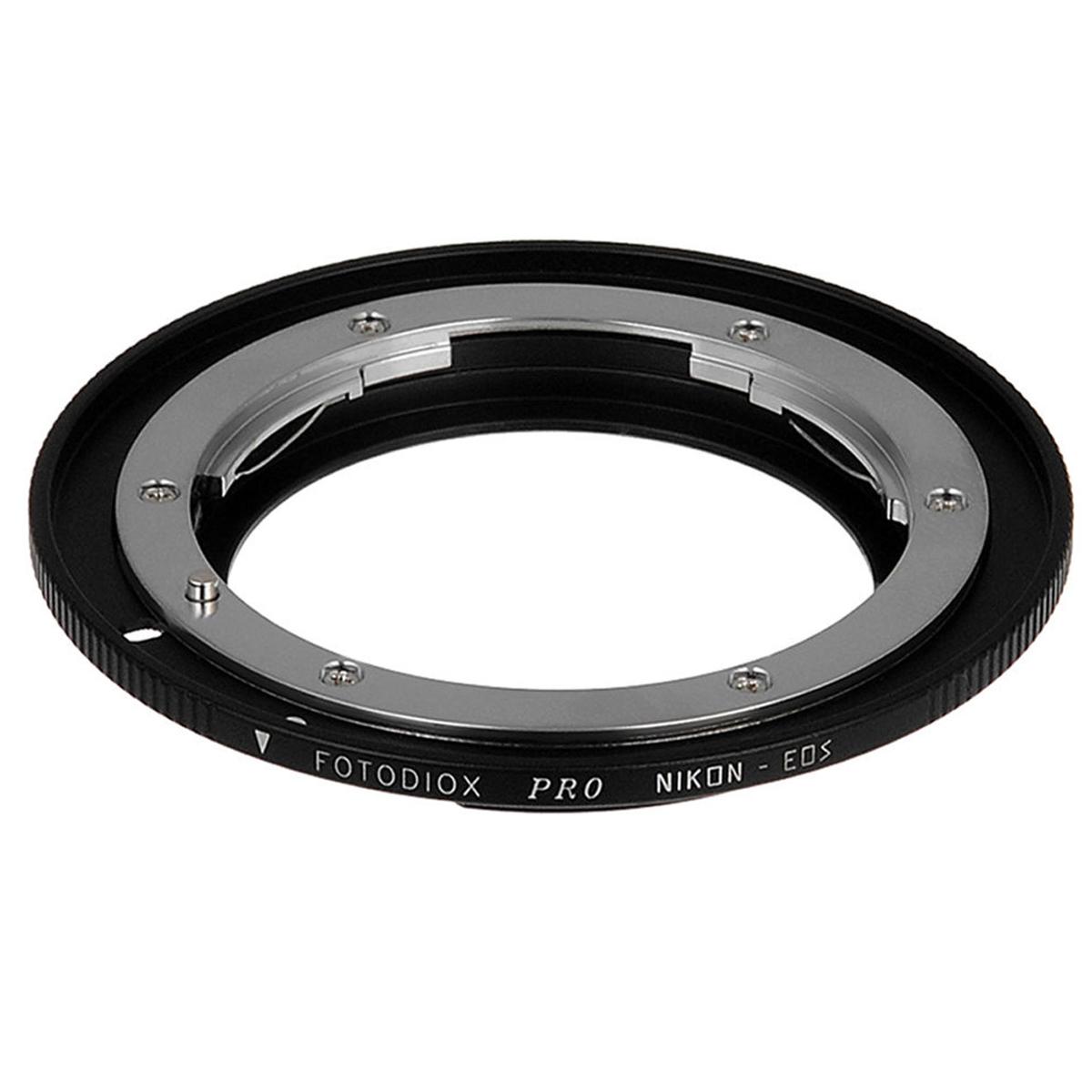 

Fotodiox Pro Lens Mount Adapter for Nikon F Mount Lens to Canon EF/EF-S Camera