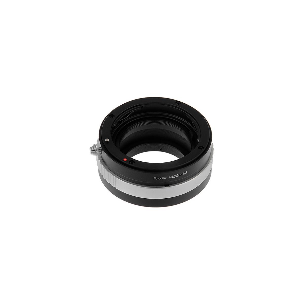 Image of Fotodiox Lens Mount Adapter for Nikon F Mount G-Type D/SLR Lens to MFT Camera