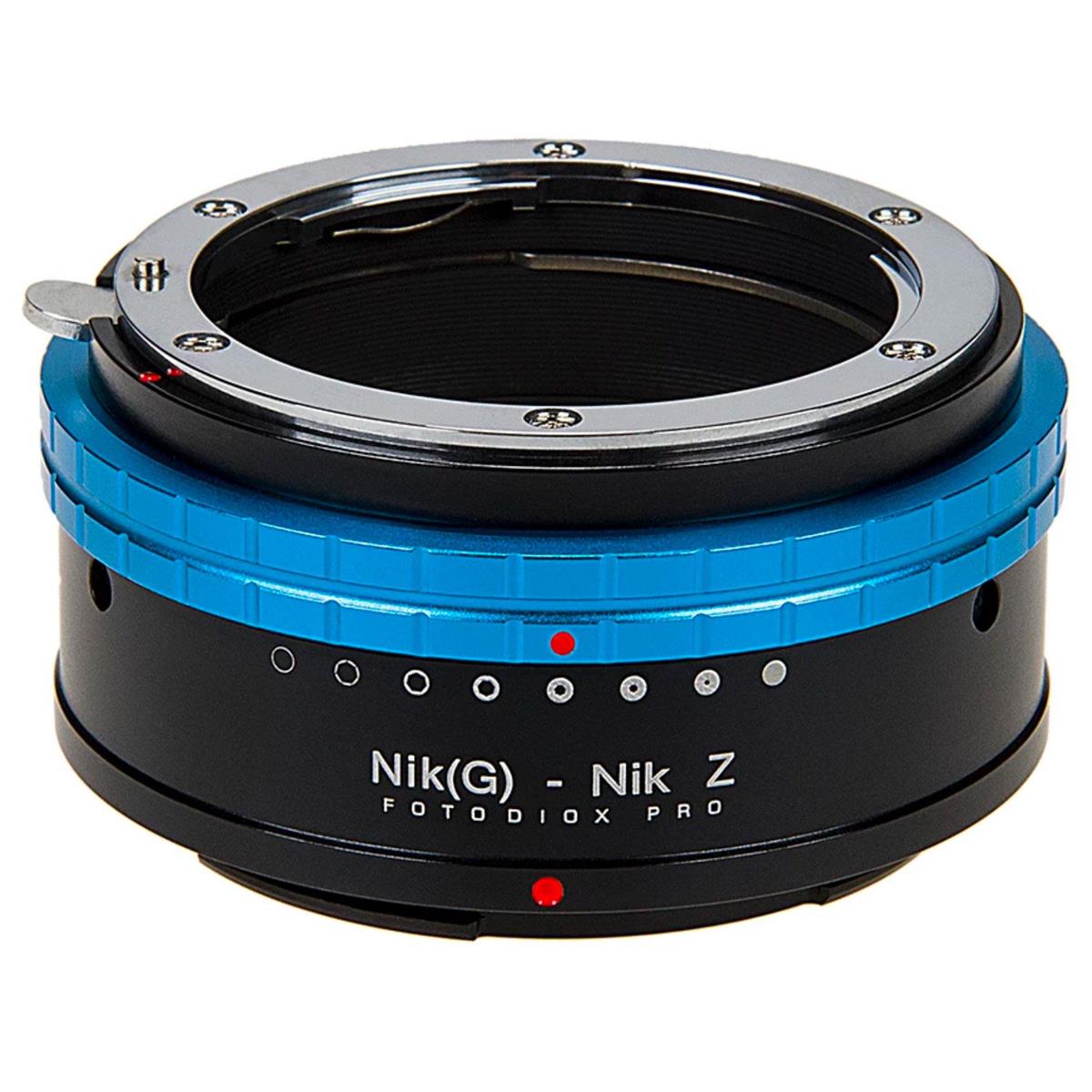 Image of Fotodiox Pro Lens Mount Adapter for Nikon Nikkor F Mount G-Type to Nikon Z-Mount
