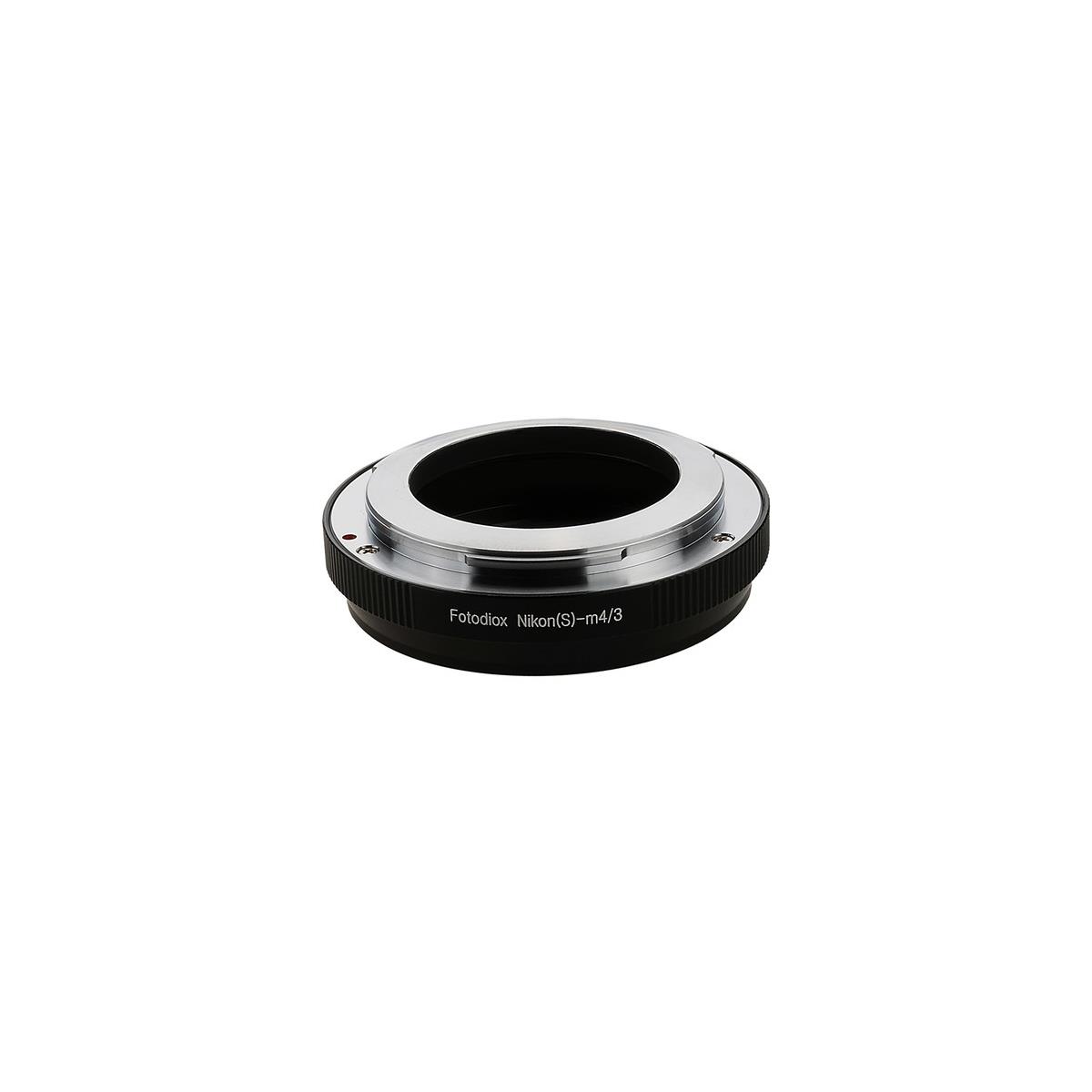 Image of Fotodiox Lens Mount Adapter for Nikon S Rangefinder Lens to MFT Camera