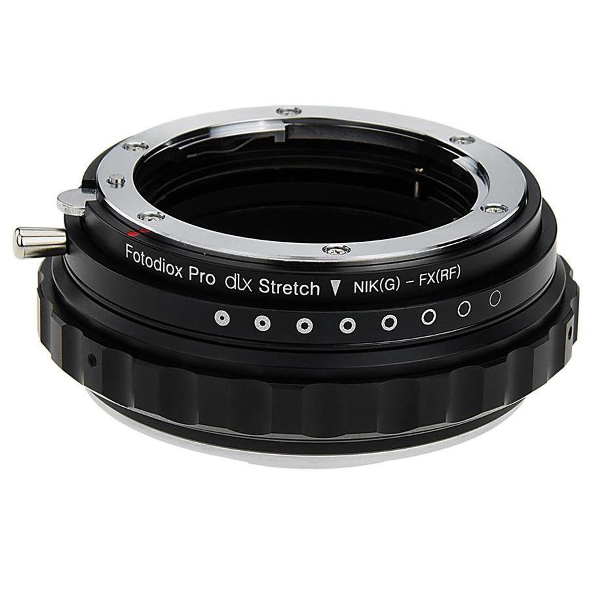 

Fotodiox DLX Nikon F Mount G-Type Lens to Fujifilm X Stretch Mount Adapter