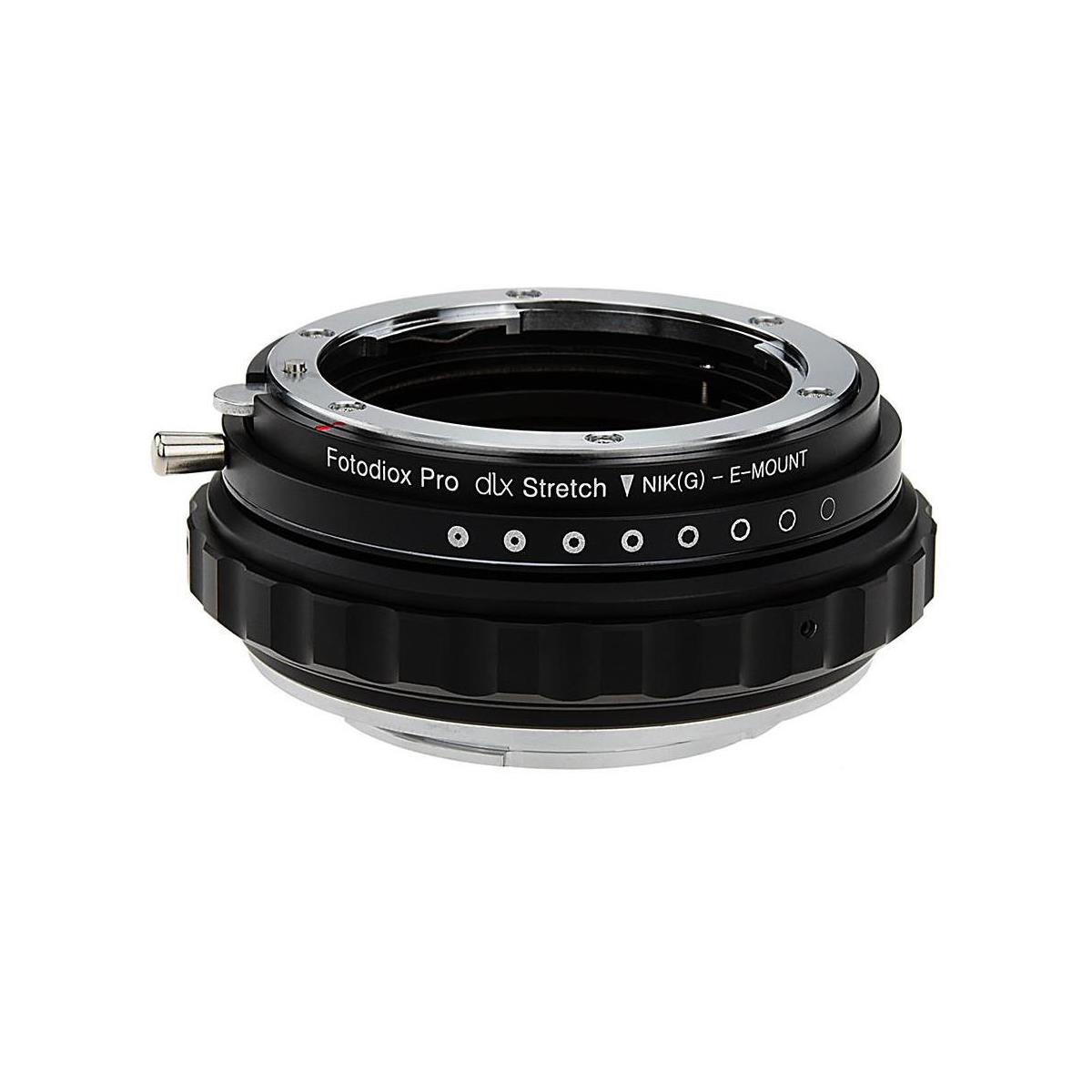 Image of Fotodiox DLX Nikon F Mount G-Type Lens to MFT Mount Stretch Mount Adapter