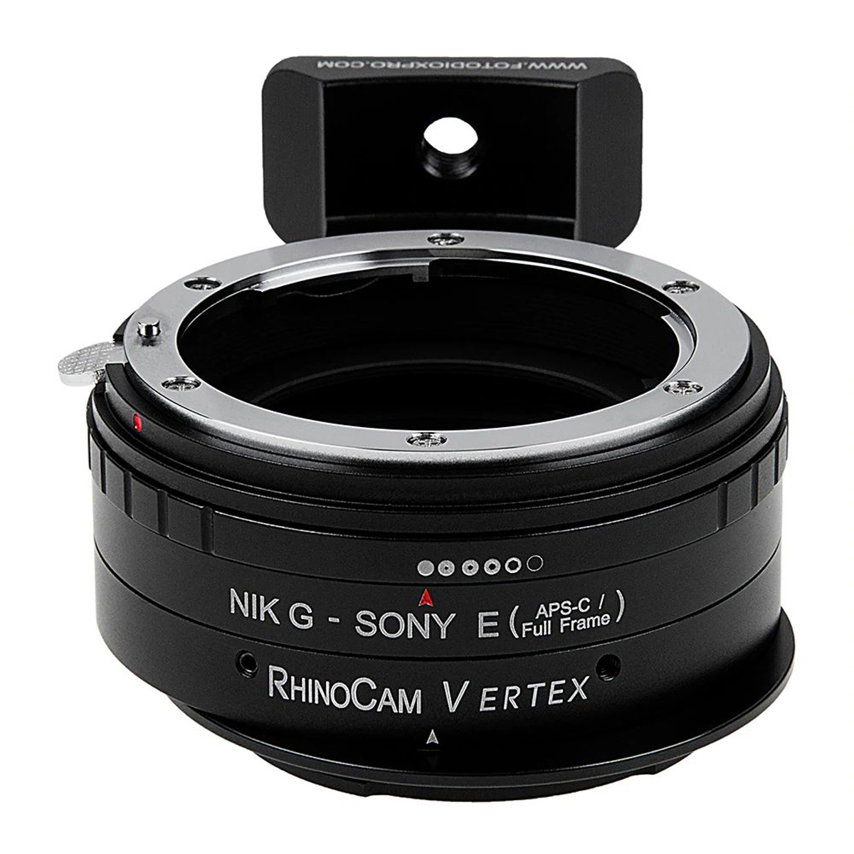

Fotodiox RhinoCam Vertex Rotating Stitching Adapter for Nikon F G-Type to Sony E