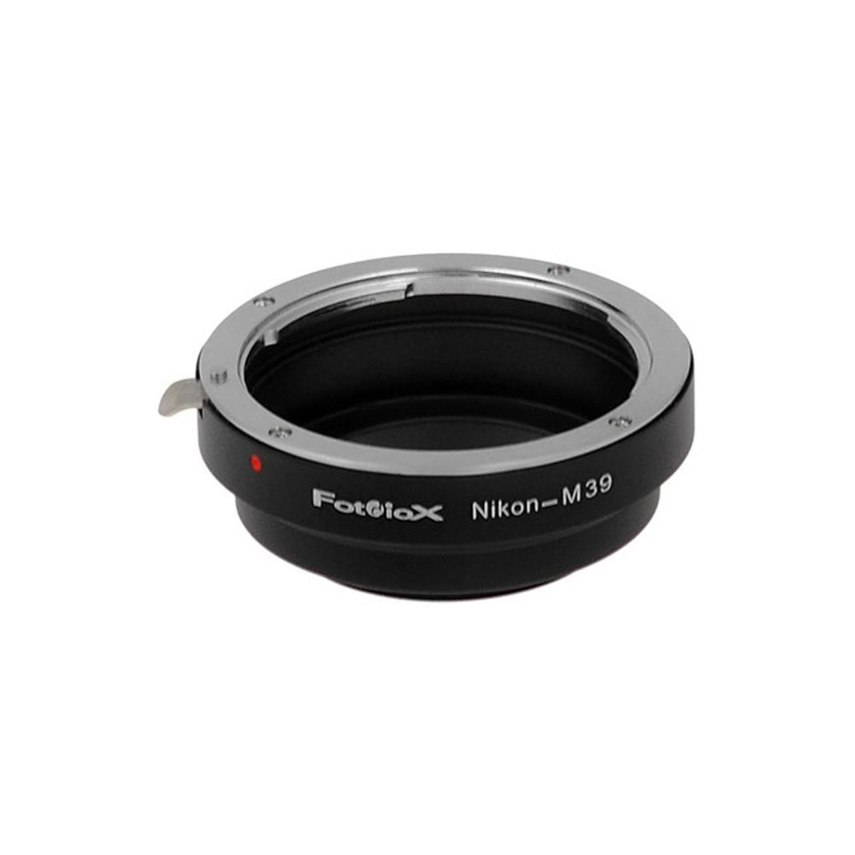 Image of Fotodiox Mount Adapter for Nikon Lens to Leica M39 Camera