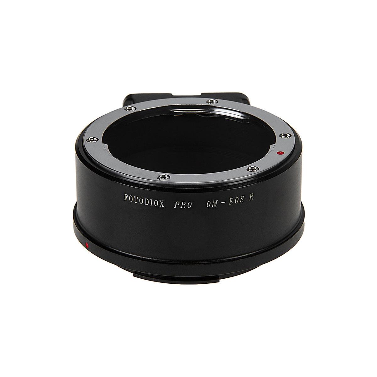 Image of Fotodiox Pro Lens Mount Adapter for Olympus Zuiko 35mm Lens to Canon RF Camera