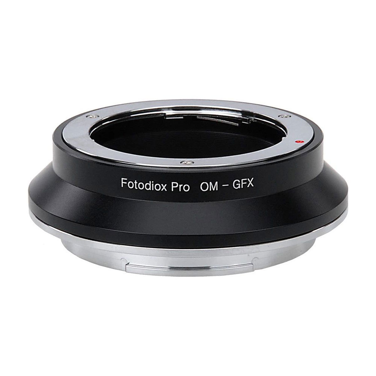 

Fotodiox Pro Lens Mount Adapter for Olympus Zuiko OM Lens to Fujifilm GFX Camera