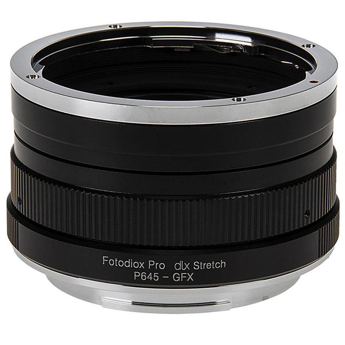 

Fotodiox Pro DLX Stretch Mount Adapter, Pentax 645 Lens to Fuji G-Mount Camera