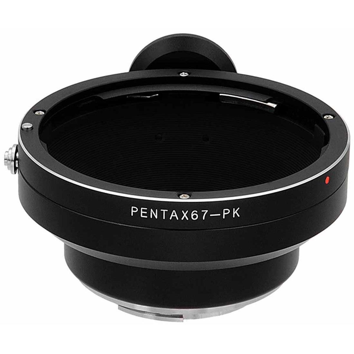 

Fotodiox Mount Adapter for Pentax 67 Lens to Pentax K Mount Camera
