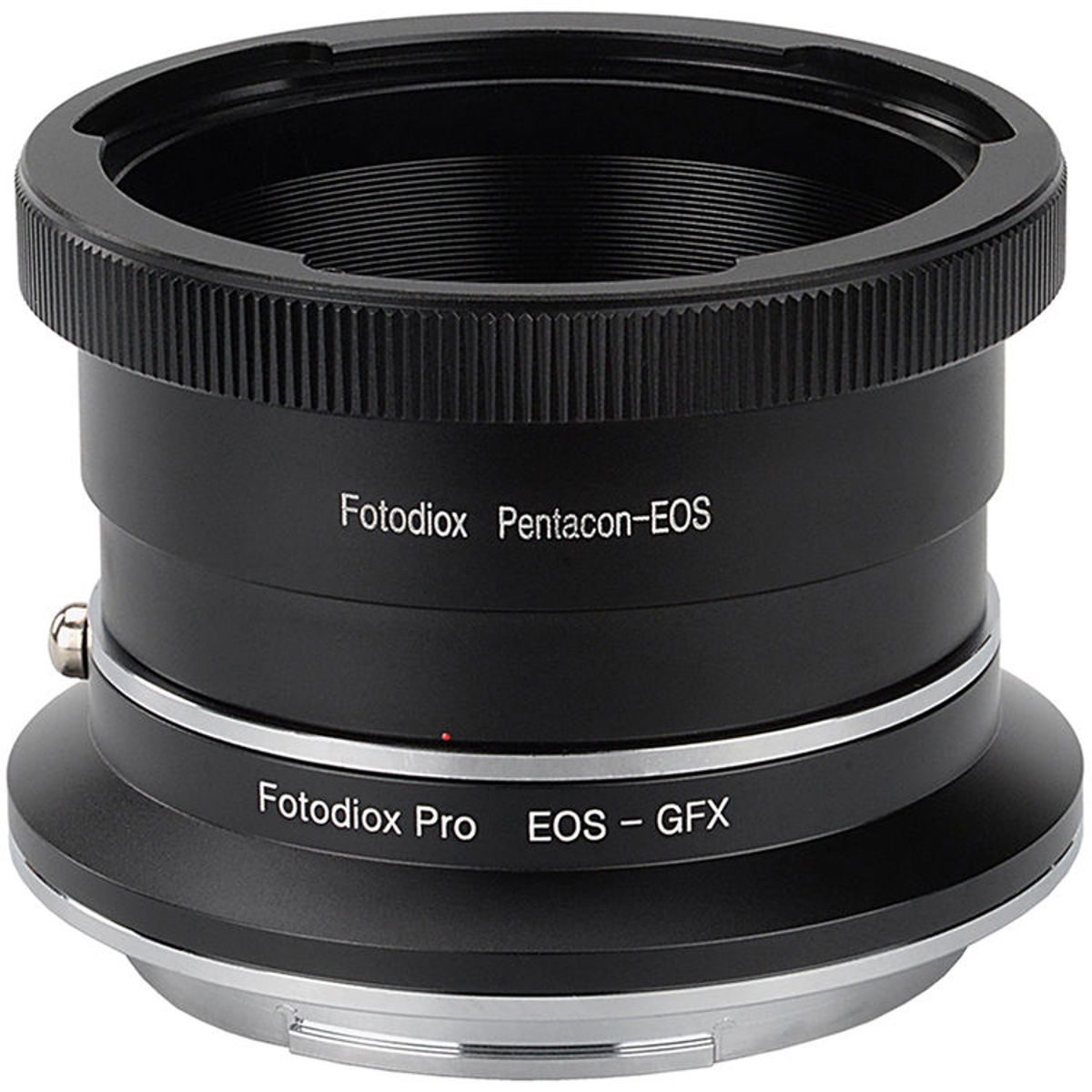 

Fotodiox Pro Lens Mount Adapter, Pentacon 6 SLR Lens to Fujifilm GFX Camera